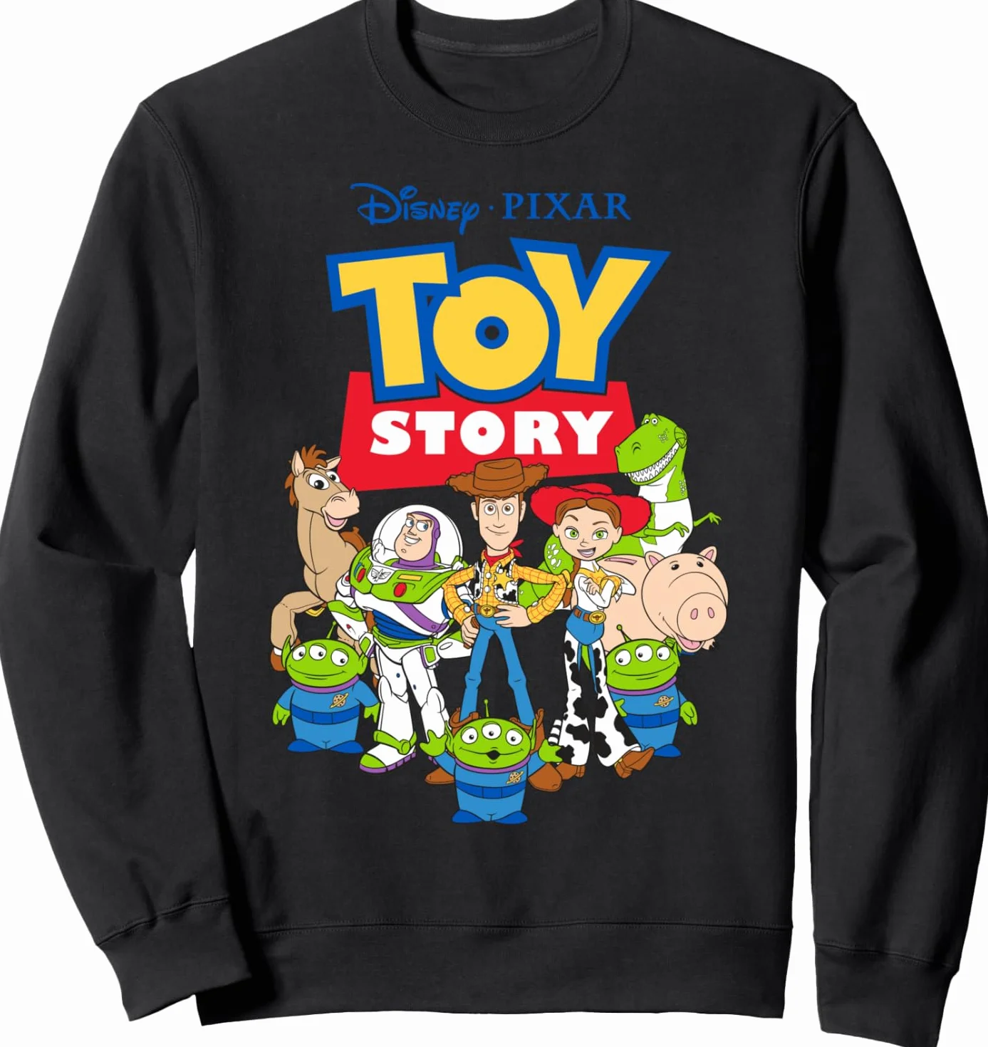Disney Pixar Toy Story Buzz Woody Jessie Sudadera