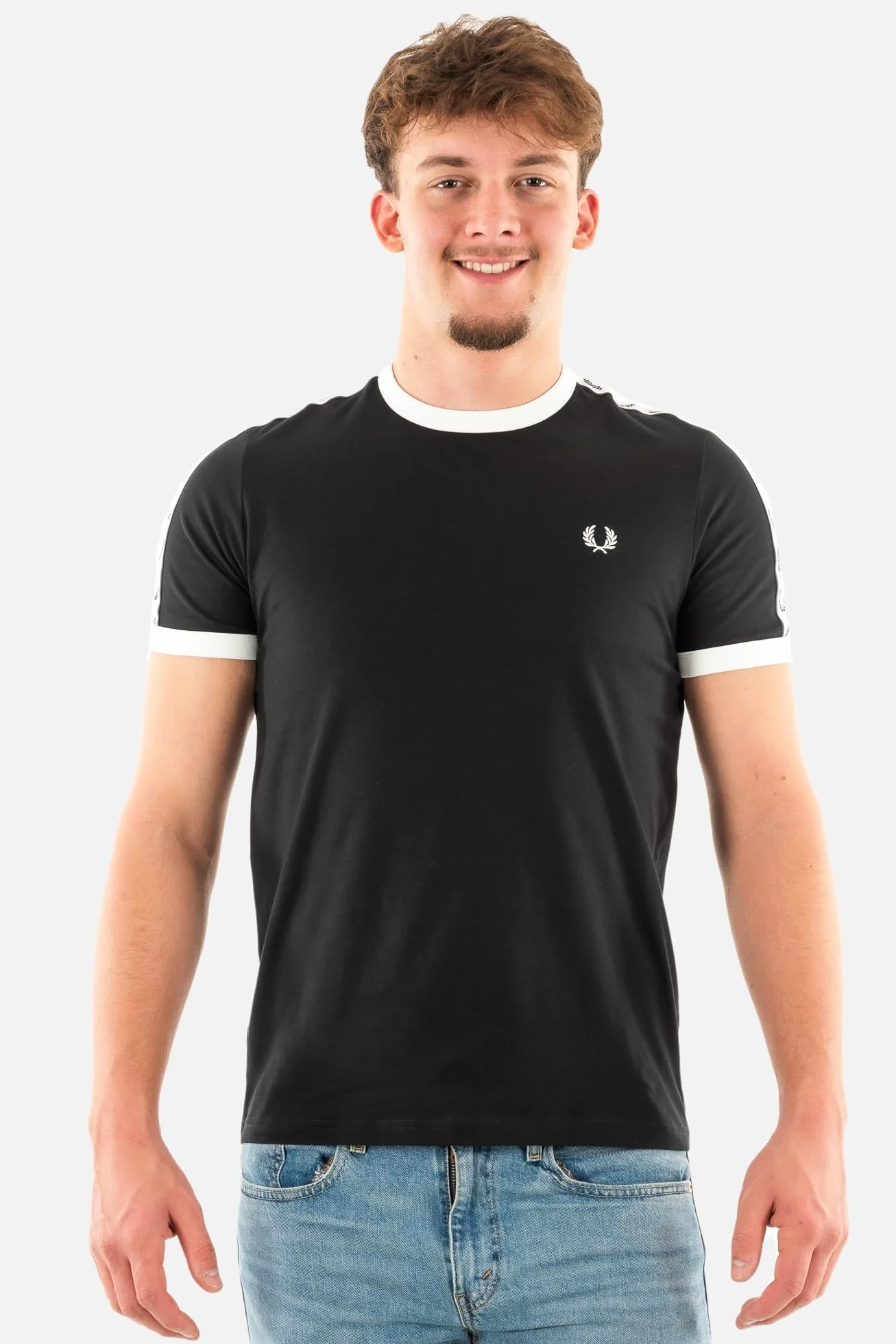 Fred Perry Taped Ringer T-Shirt, Camiseta