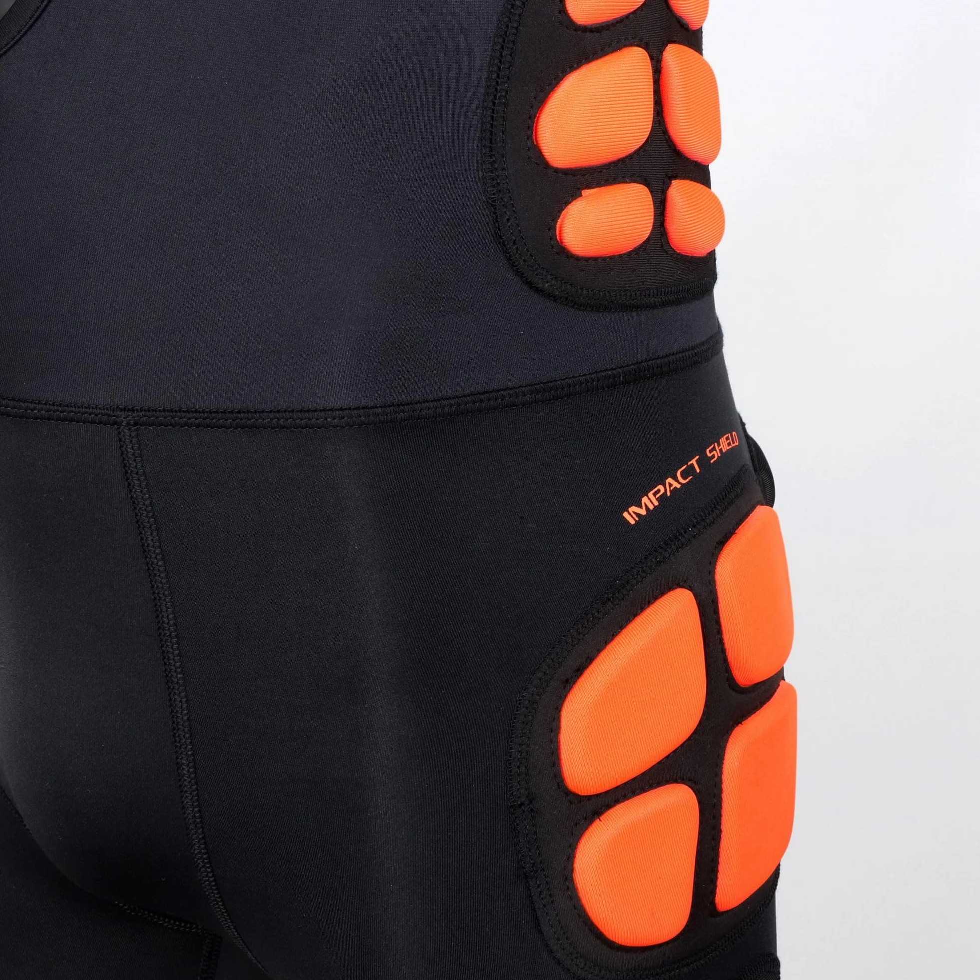 HO Soccer Gk Bib Short Impact Shield Jr - Pantalones Cortos de Portero con Tirantes Unisex niños