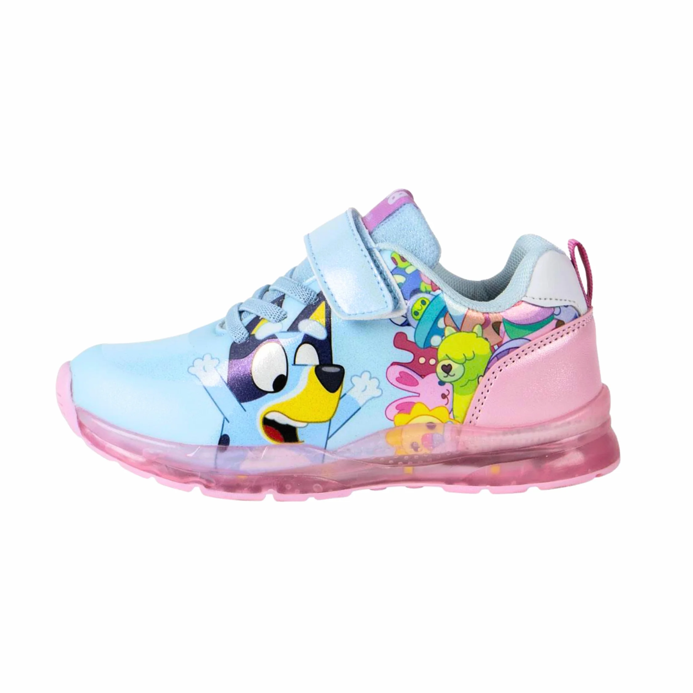 Bluey Zapatos Niñas, Calzado Infantil, Deportivas Diseño Brillante, Incluye Caja de Regalo, Tallas EU 23 a 28