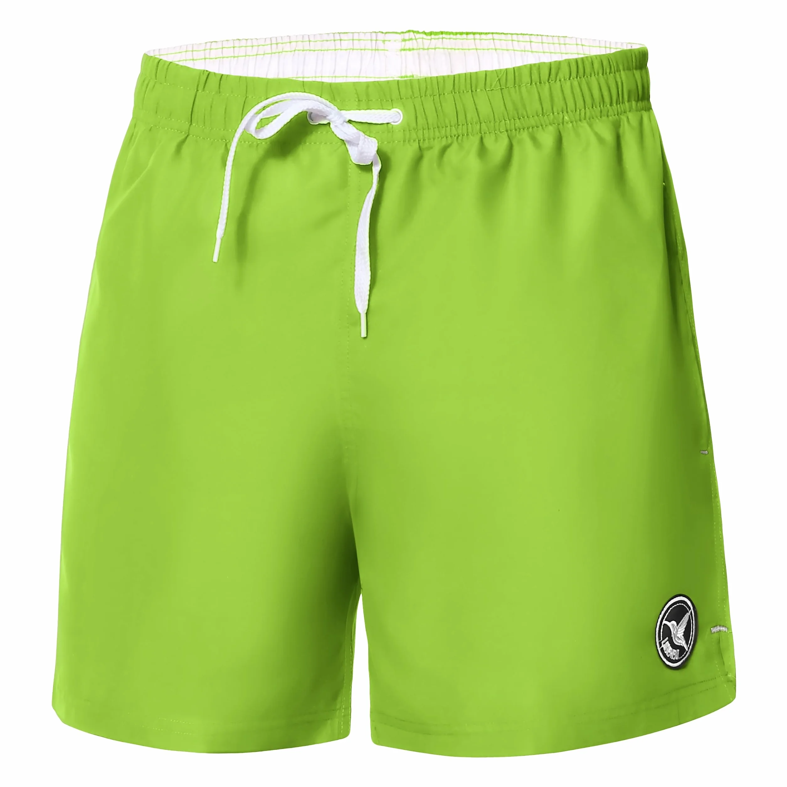 Ladeheid Bañador Hombre Short Deportivo de Baño con Forro Interior de Malla, Secado Rápido, Cintura con Cordón y Bolsillos, Cómodo para Playa, Piscina o Gimnasio LA40-198