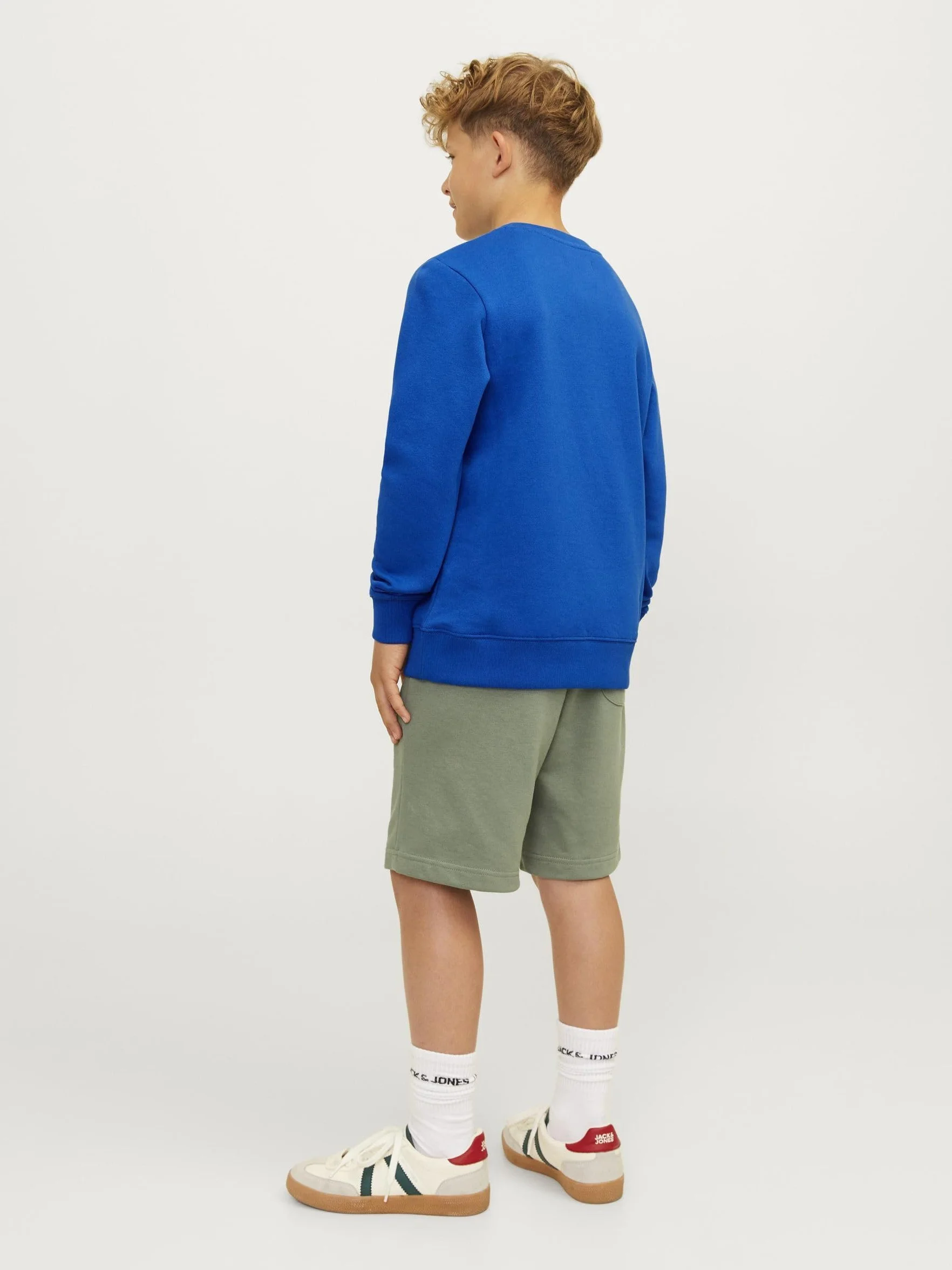 JACK & JONES Jcomountain Logo Sweat Crew Neck Sn Jnr Sudadera Niños (Pack de 1)