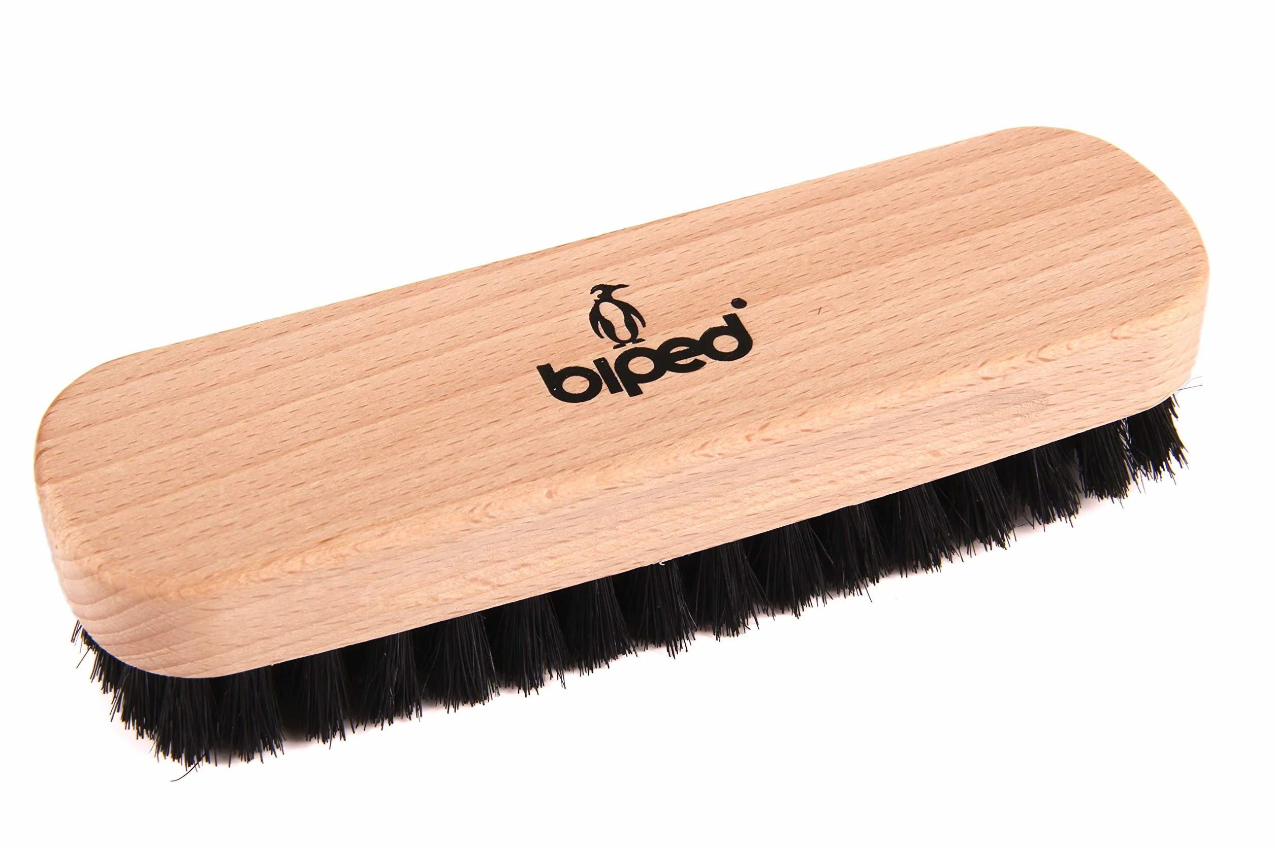 biped Cepillos de madera de haya para los zapatos con crines naturales – para la limpieza o el bruñido z2345