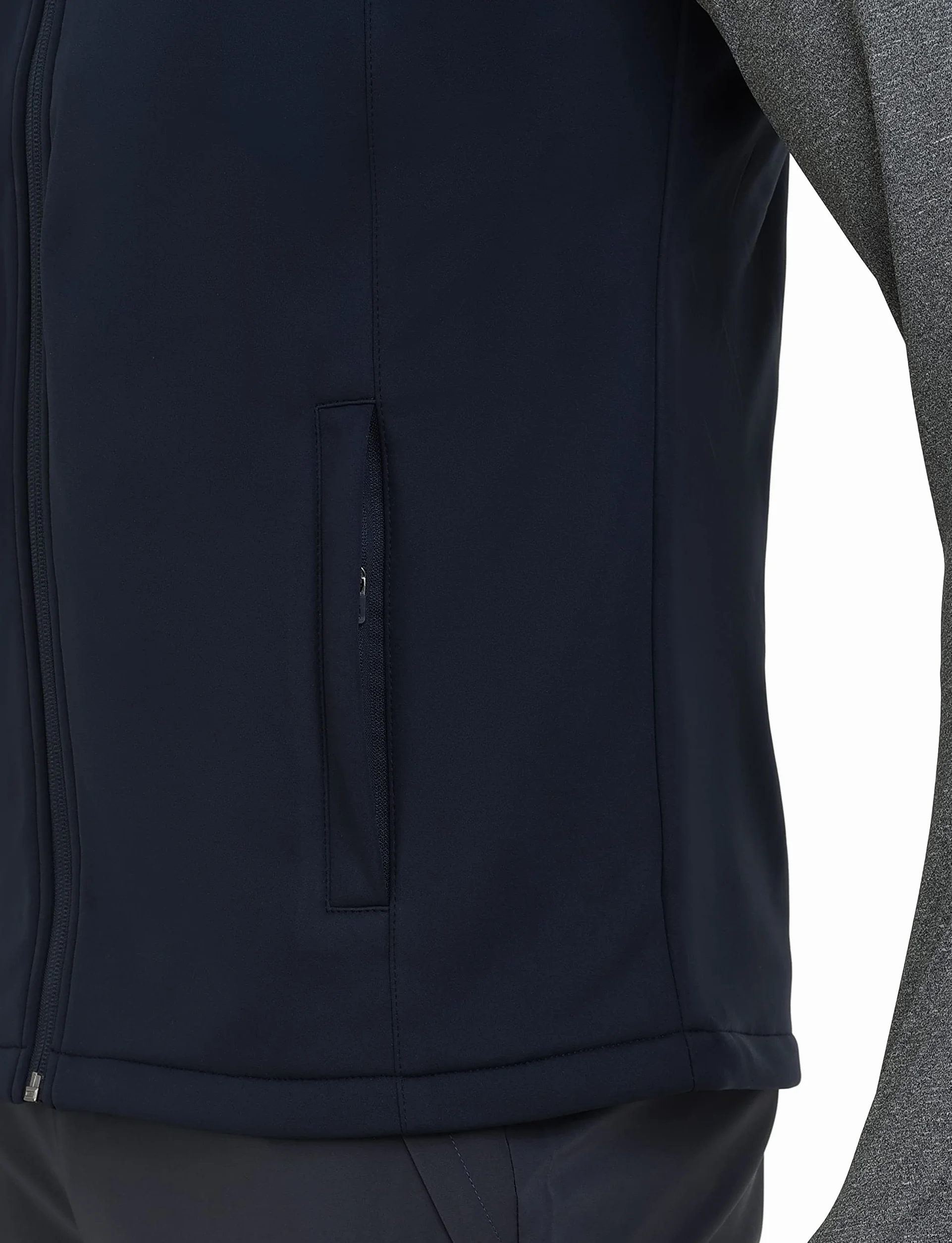 TCA Chaleco Cortavientos Running y Ciclismo, y de Deso pluma, Con Bolsillos Con Cremallera Para Hombre