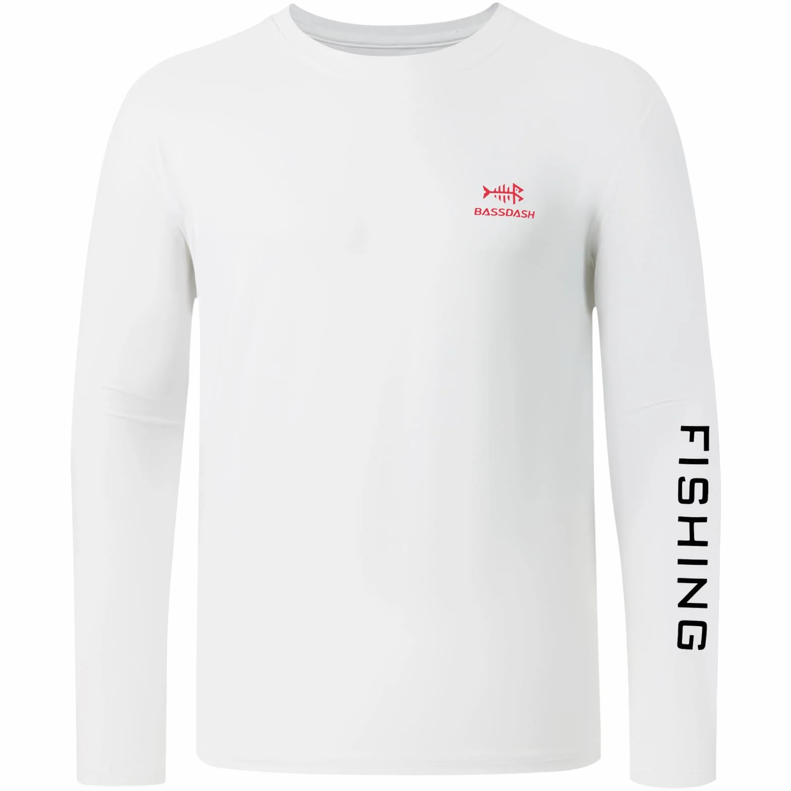 Bassdash Camiseta de Manga Larga para Hombre Camisetas de Pesca para Hombre protección Solar UV UPF 50+ Secado Rápido