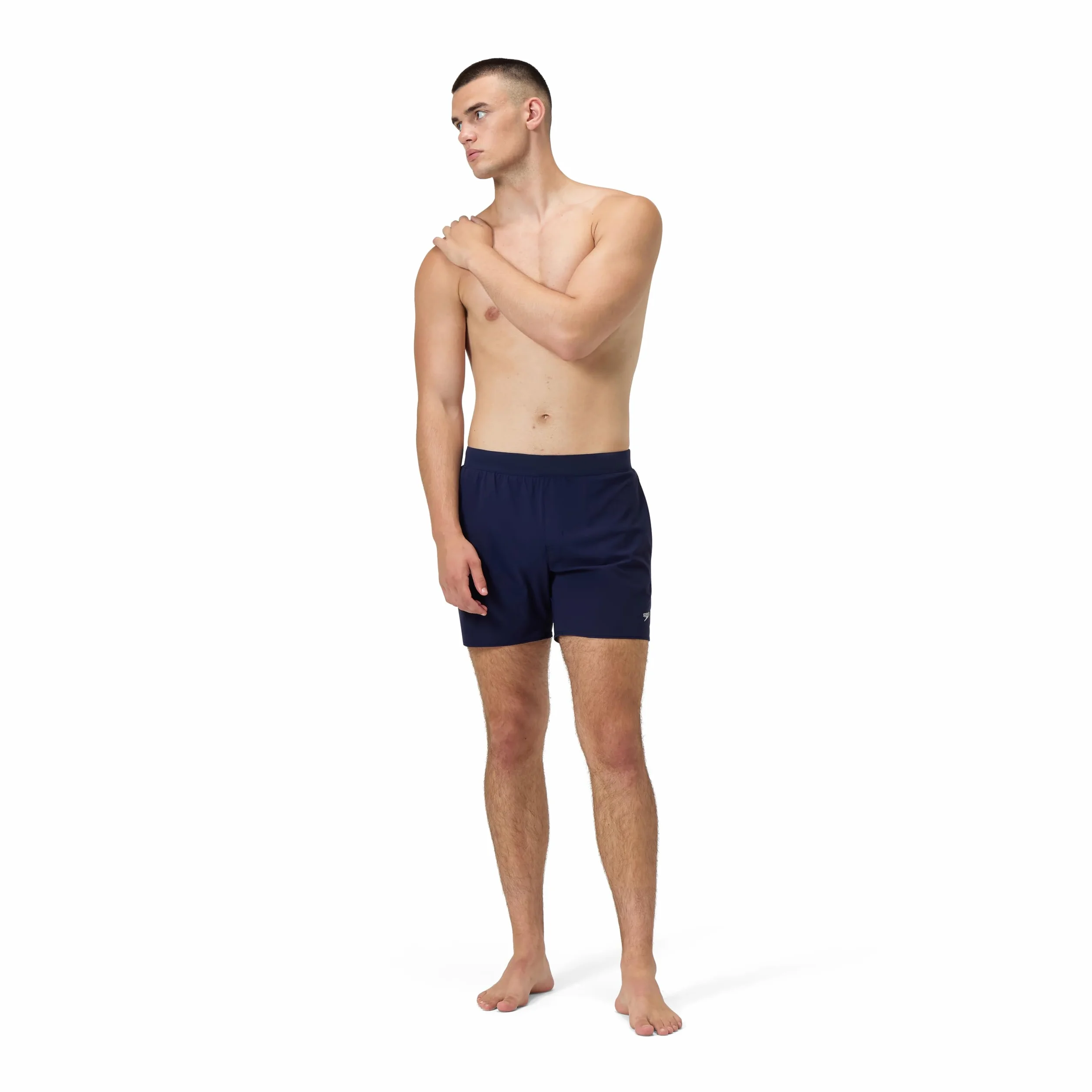 Speedo Watershort Volley de Tejido Liso Y Elástico En Cuatro Direcciones de 41 Cm Short de Agua Hombre