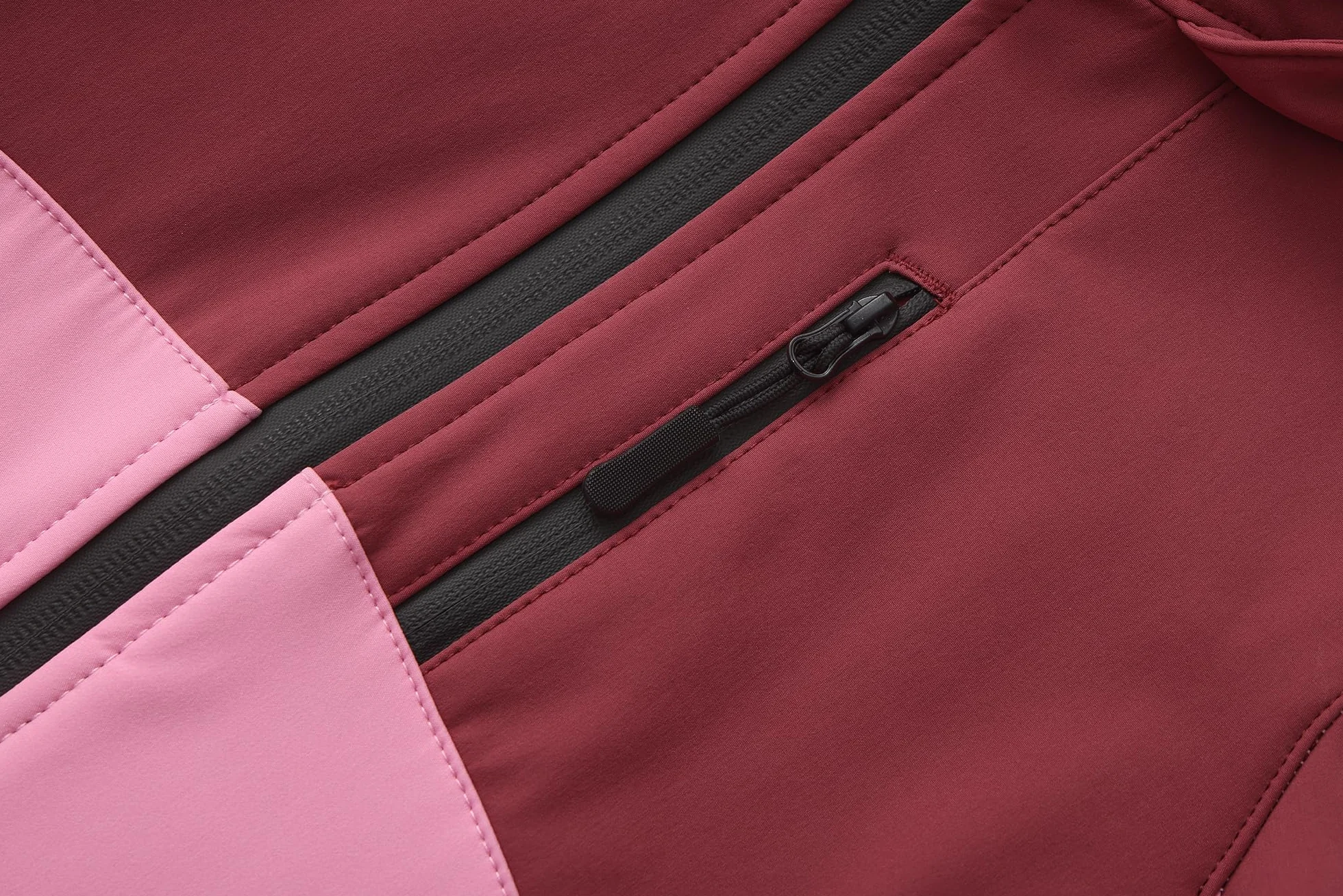 Chaqueta softshell cortavientos con capucha para niños y niñas, forro polar. Material impermeable de 5000 mm sin PFC minimizado de contaminación.