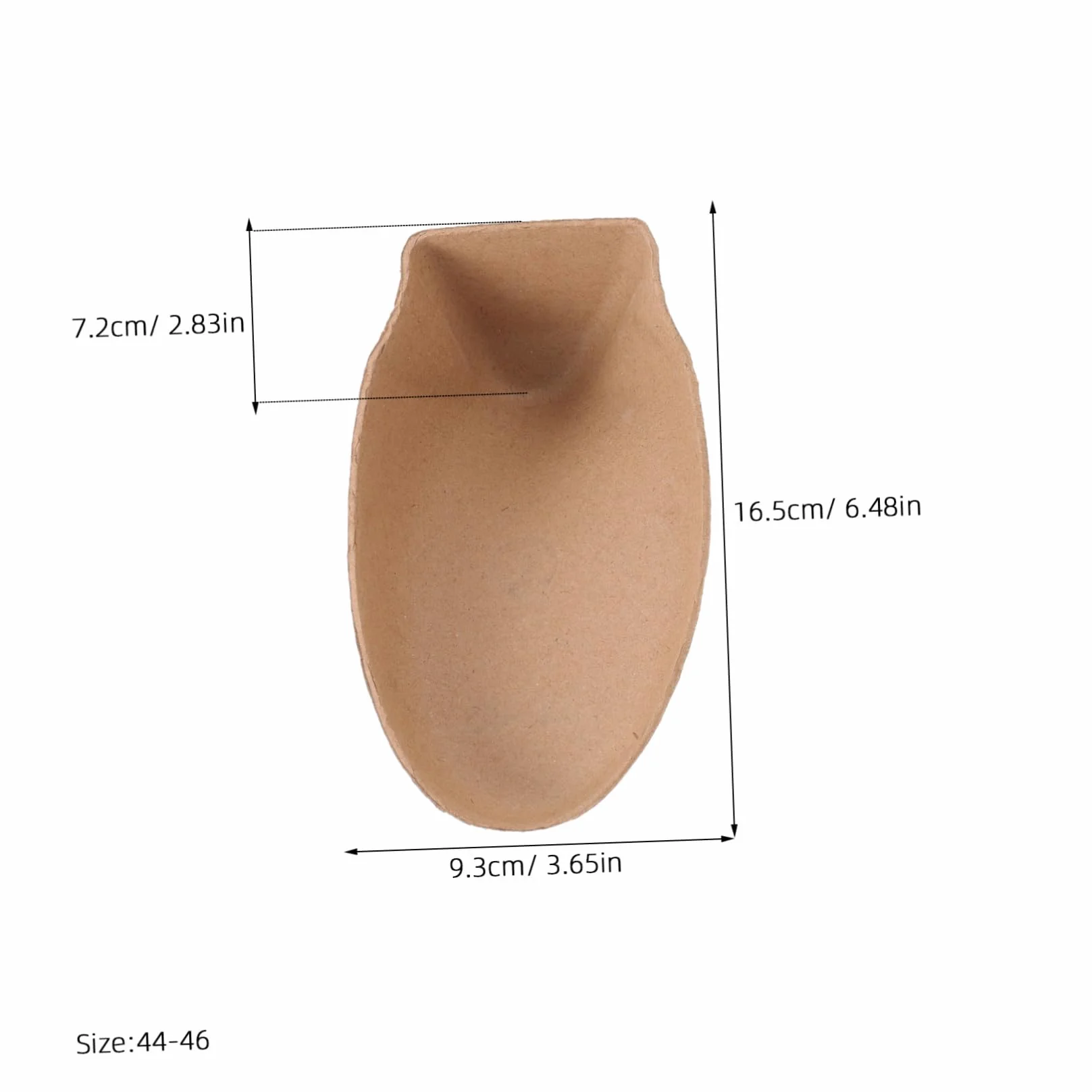 Lurrose 20 Pares Plantillas Diseño Ajustado y Antiarrugas Moldeadoras de Pulpa de Papel en Eu 41-43 para Zapatos y Botas para Hombres y Mujeres para Exhibición