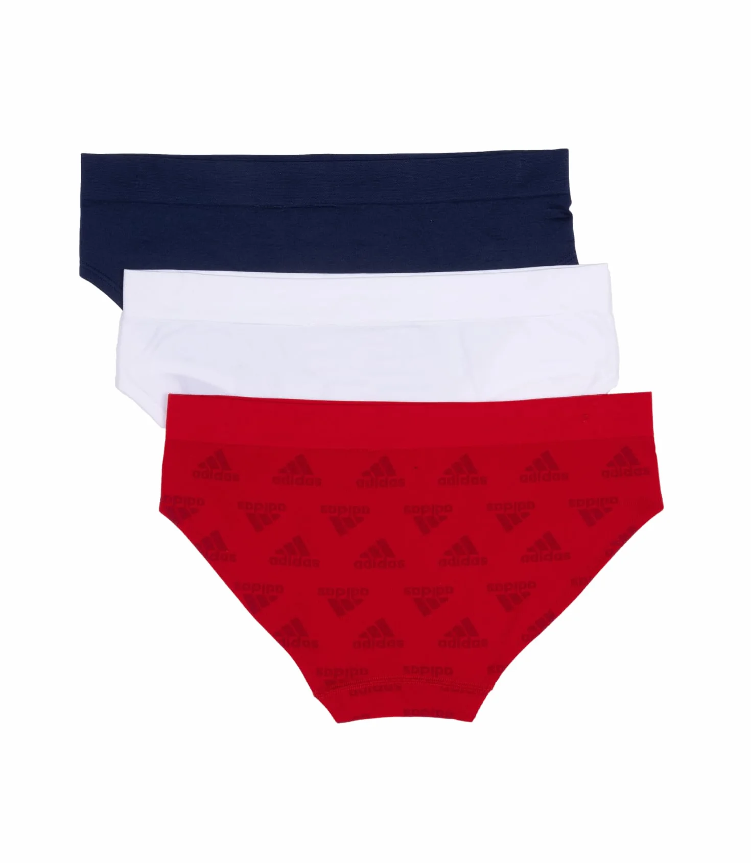 Adidas Seamless Hipster Underwear 3 Pack Ropa Interior a la Cadera Mujer (Pack de 3)