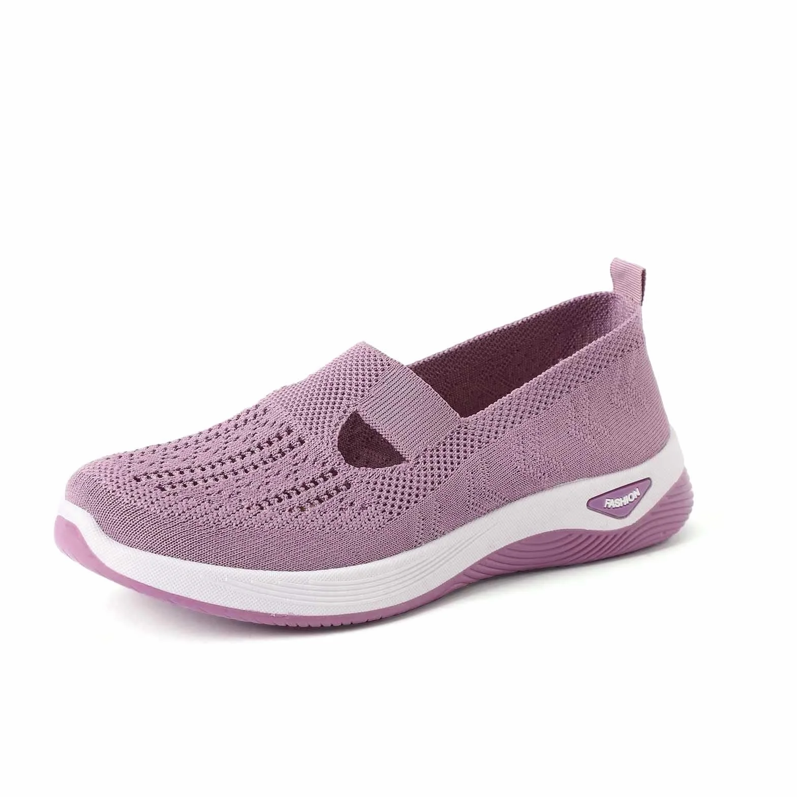 Zapatillas Ortopedicas Mujer Verano Zapatillas sin Cordones para Caminar Comodos y Ligeros Sandalias Malla Transpirables y Antideslizantes Zapatos Deportivas Entrenamiento
