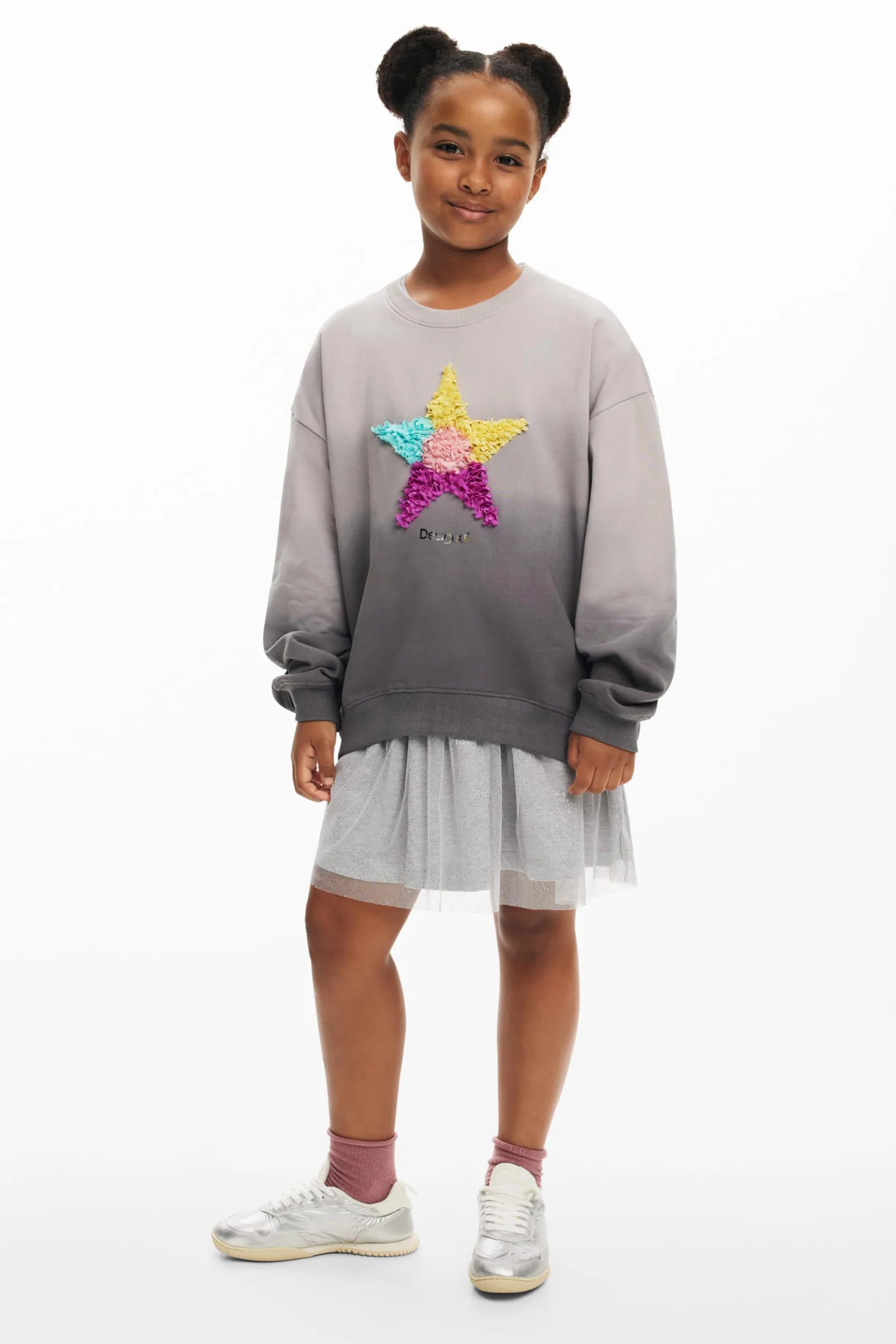 Desigual Sweat_FL Sweatshirt para Niñas
