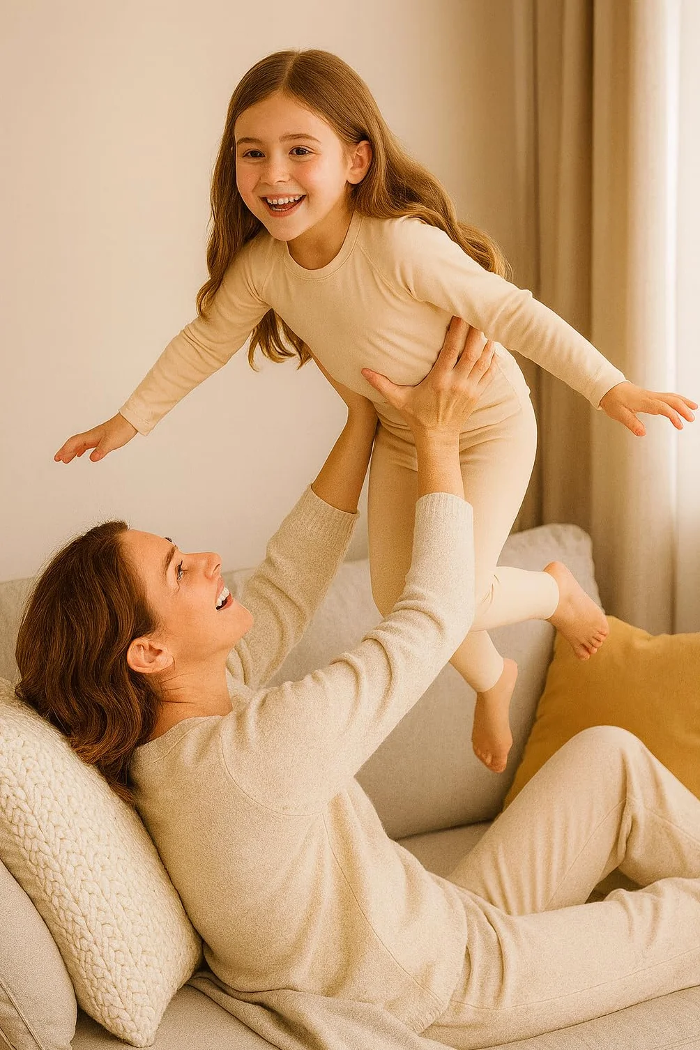 Conjunto de ropa interior térmica para niña, forro polar, capa base superior e inferior, pantalones largos cálidos para invierno, esquí y uso diario