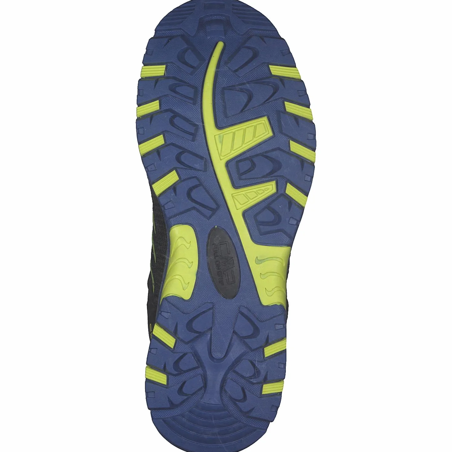 CMP Kids Rigel Low Trekking Shoes Kids WP, Zapatos de Trekking Unisex niños, Negro Azulado Eléctrico, 38 EU