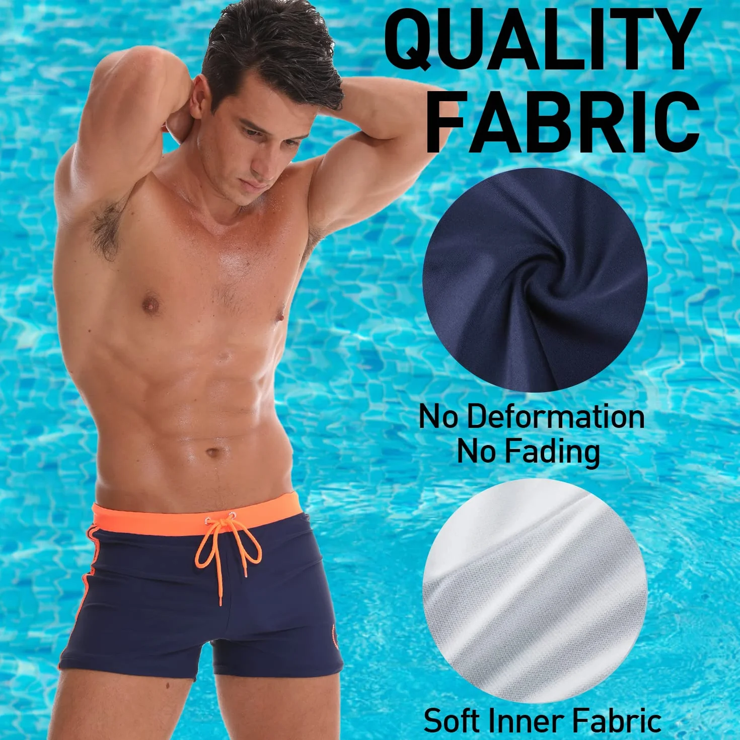 Arcweg Bañadores Hombre Traje de Baño Corto para Hombres Calzoncillos Secado Rápido Elástica Almohadillas Extraídas Deportes Acuáticos