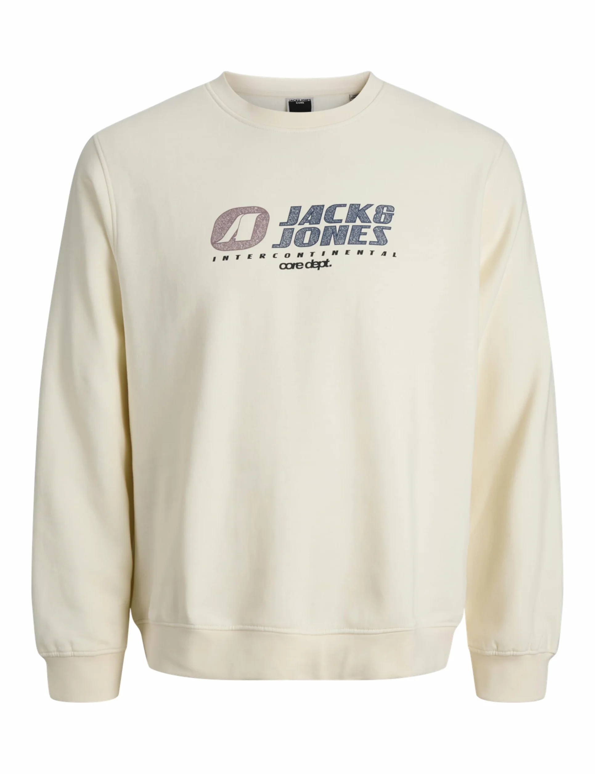 JACK & JONES Jcotier Print Sweat Crew Neck Sn Jnr Jcotier Print Sweat Crew Neck Sn Jnr Hombre (Pack de 1)