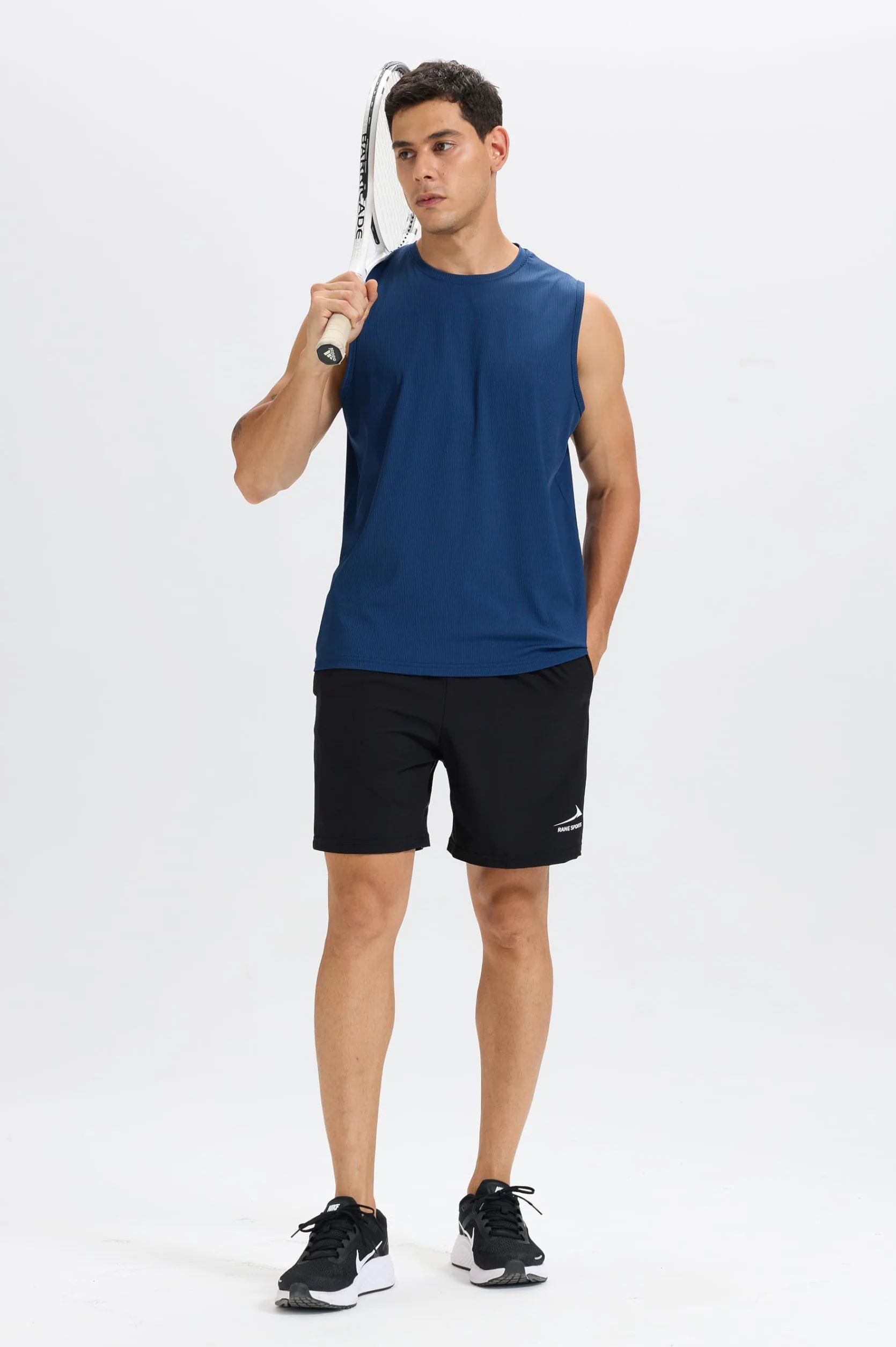 Camiseta sin Mangas para Hombre, Chaleco de Entrenamiento físico, Camiseta Deportiva de Secado rápido para Correr y Gimnasio