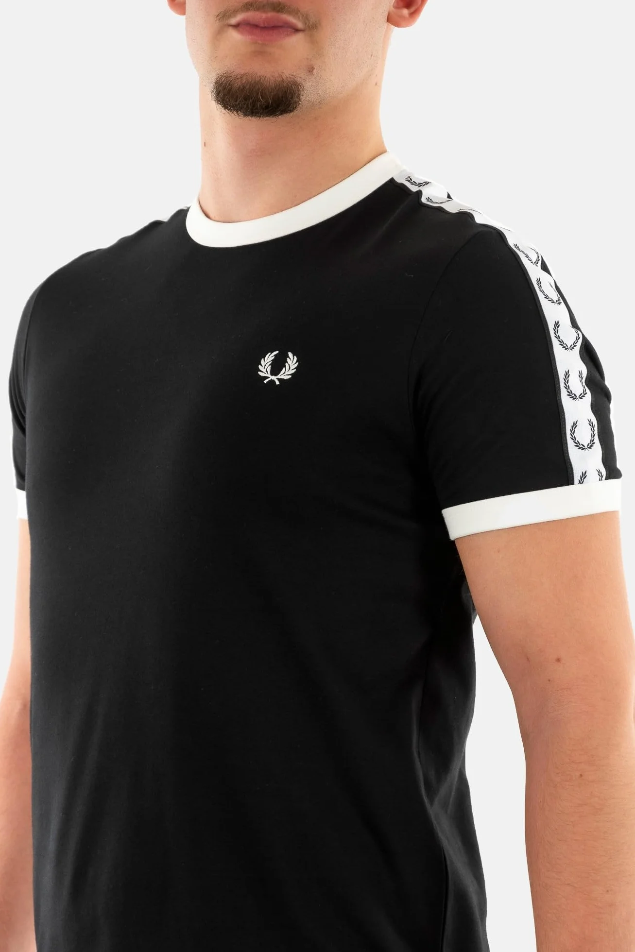 Fred Perry Taped Ringer T-Shirt, Camiseta