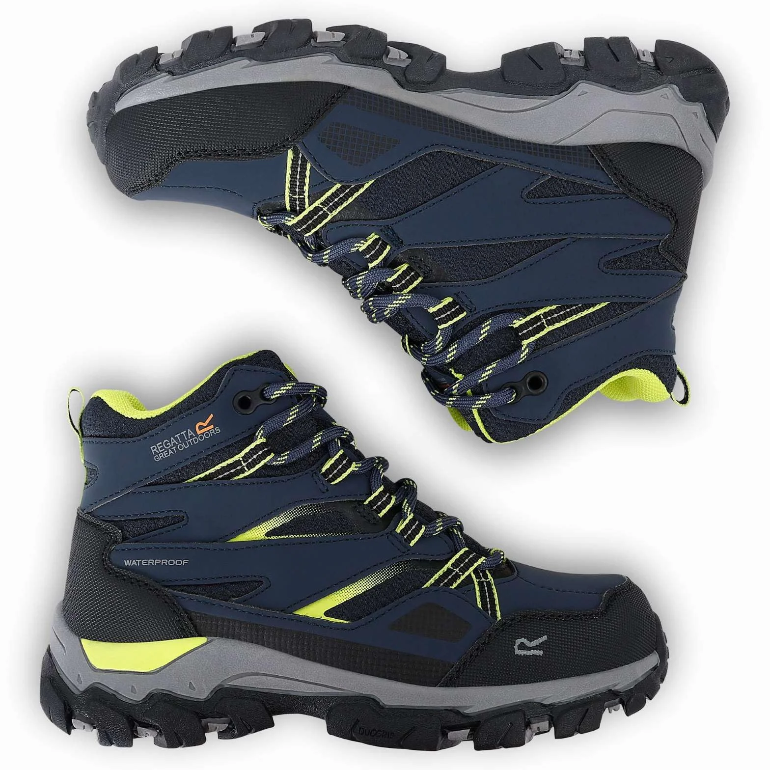 Regatta Holcombeiii Btjnr Botas de senderismo impermeables Regatta Kids Holcombe III JuniorUnisex niños
