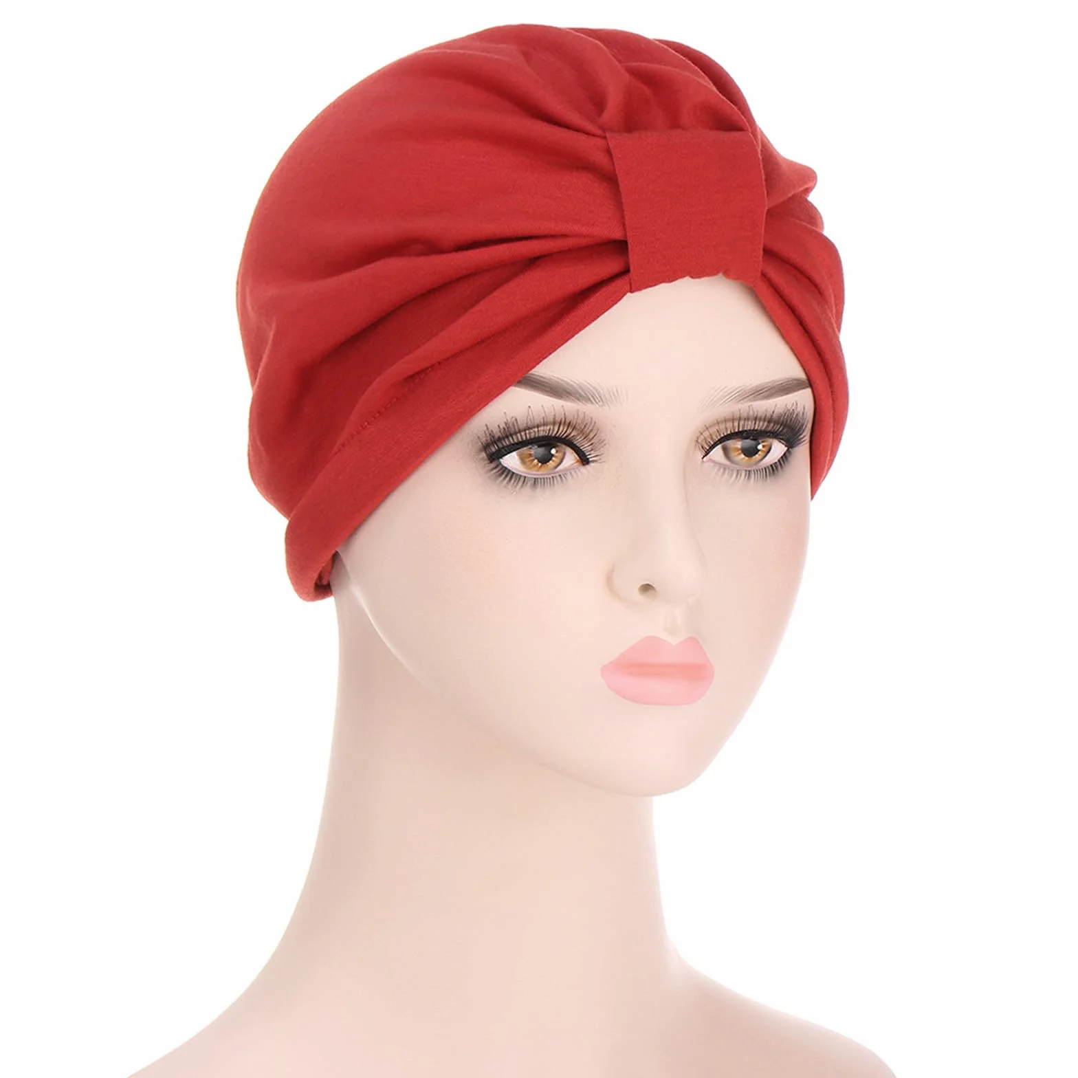 Generisch 2025 - Tapa de pelo para mujer, turbante musulmán, gorra, gorra, envoltura, bufanda, gorras de béisbol, gorra de leones