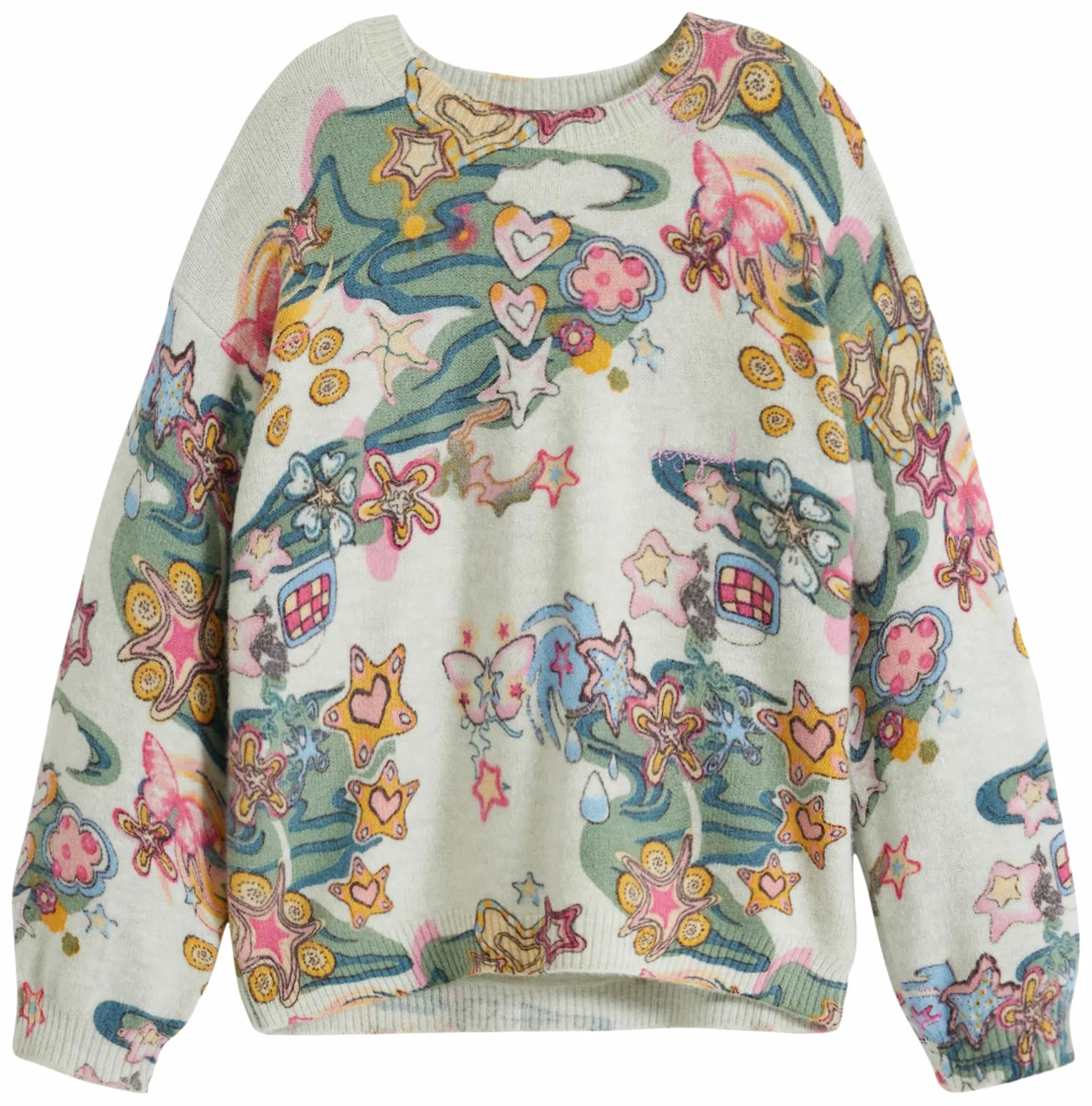 Desigual Jers_Ruby Sweatshirt Niñas (Pack de 1)