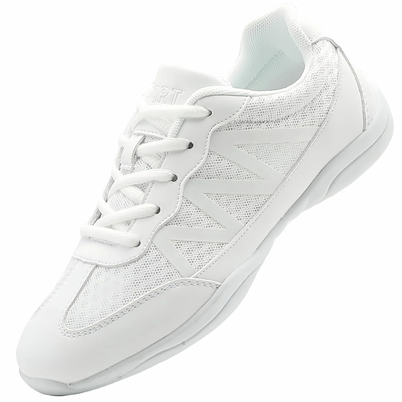 Zapatos Cheer Niñas Zapatillas Cheerleader Porrista Zapatos de Animadora Calzado de Danza para Mujer Competición Sneakers Entrenamiento Aeróbic Shoes