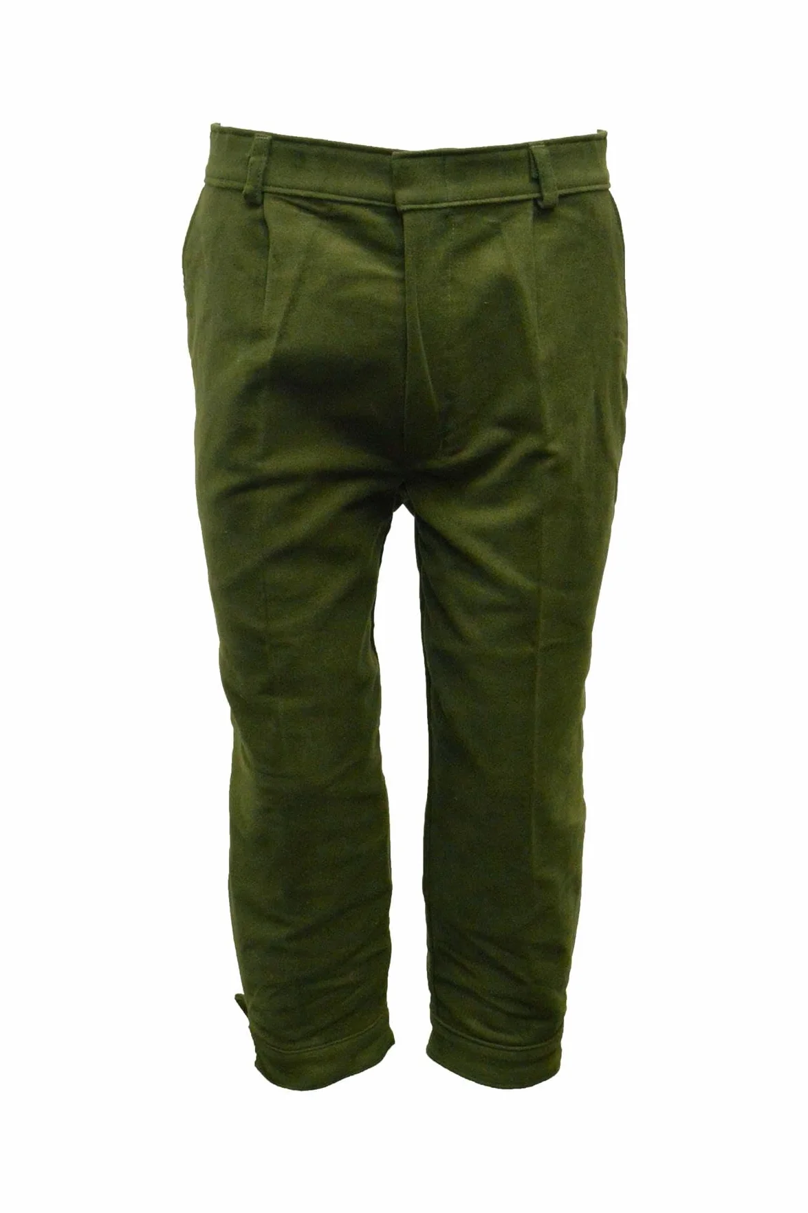 Walker and Hawkes - Pantalones Moleskin Shooting Plus Twos Breeks para Hombre - Aceituna