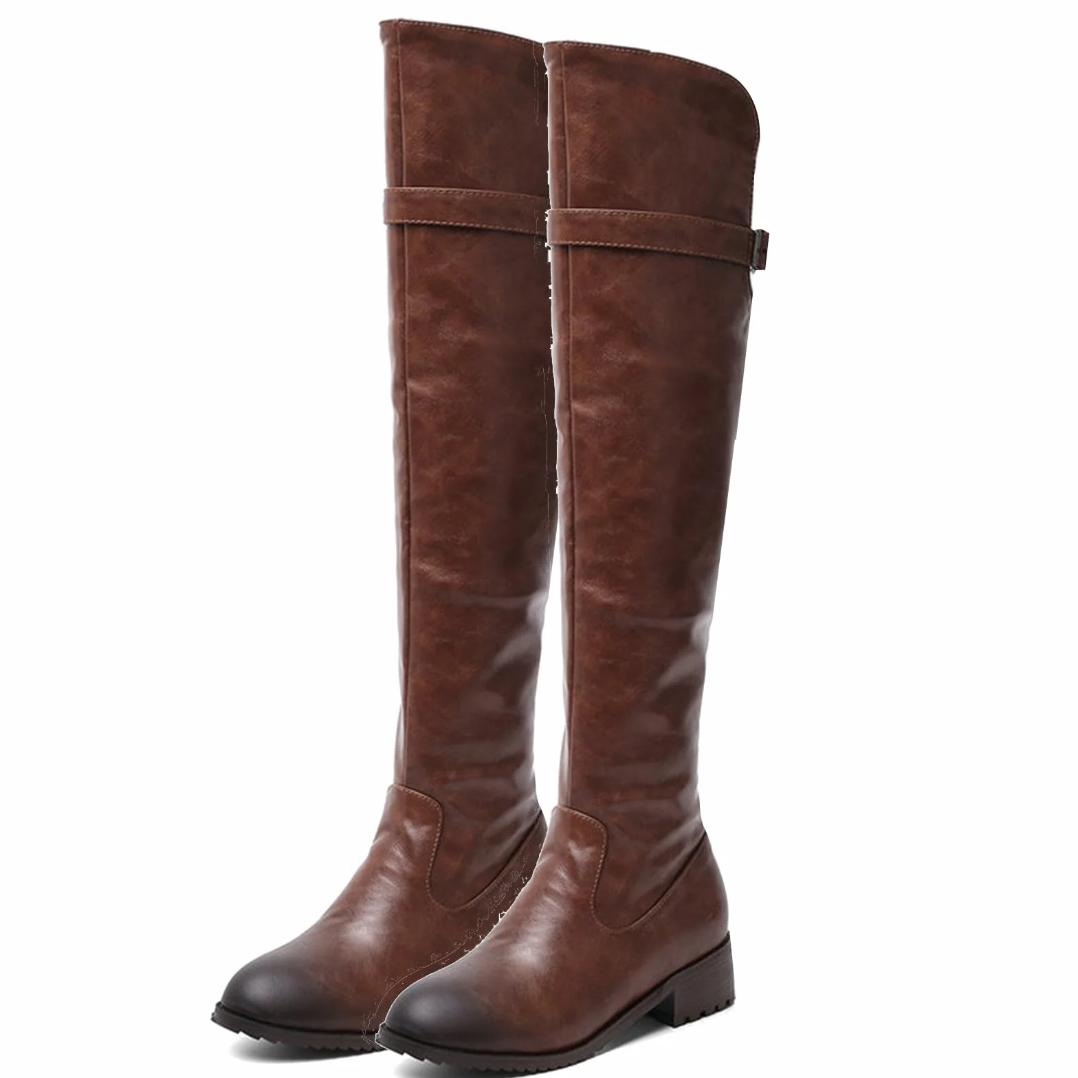 Botas De Equitación Para Mujer (34-43), Equipo Para Montar A Caballo/resistente Al Desgaste, Tacón Bajo (1-4 Cm)/cremallera Lateral, Altura Del Tubo: 51 Cm, Para Otoño/invierno,42,Yellow