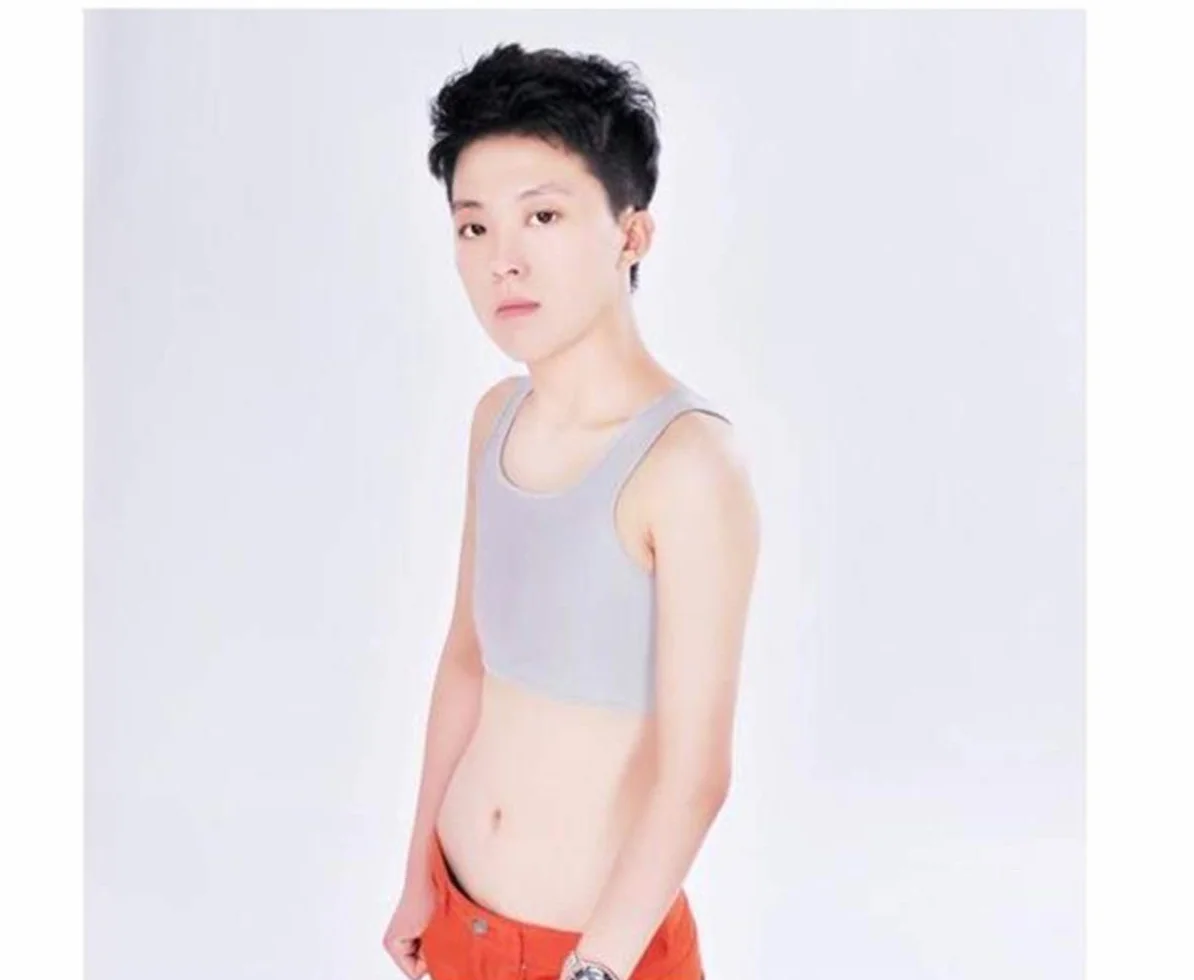 BaronHong Carpeta de compresión Plana Transpirable Tomboy Trans Lesbian