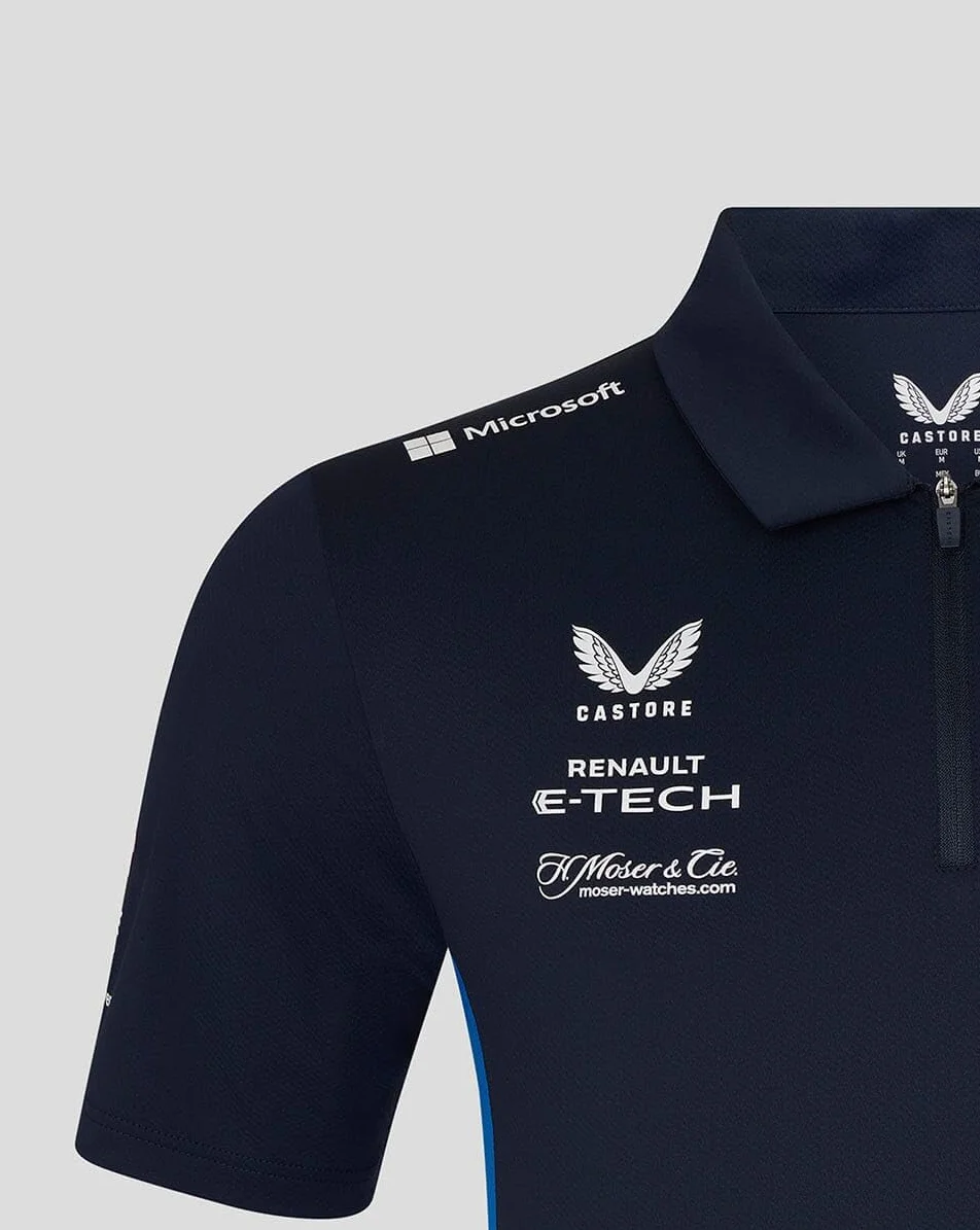 Castore Alpine Racing F1 2025 - Polo para hombre