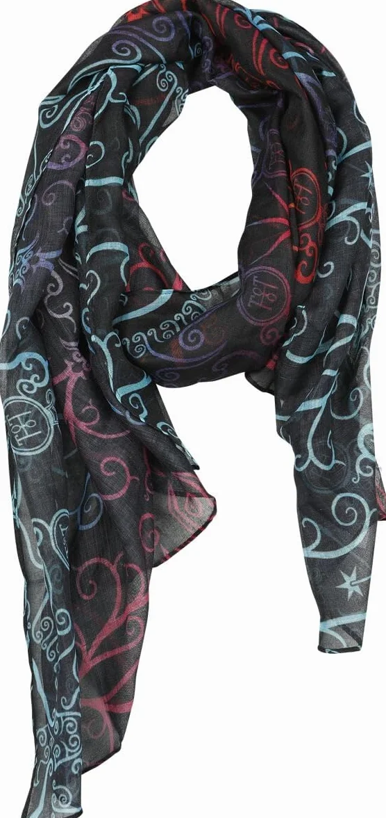 Harry Potter Phoenix Mujer Pañuelo multicolor