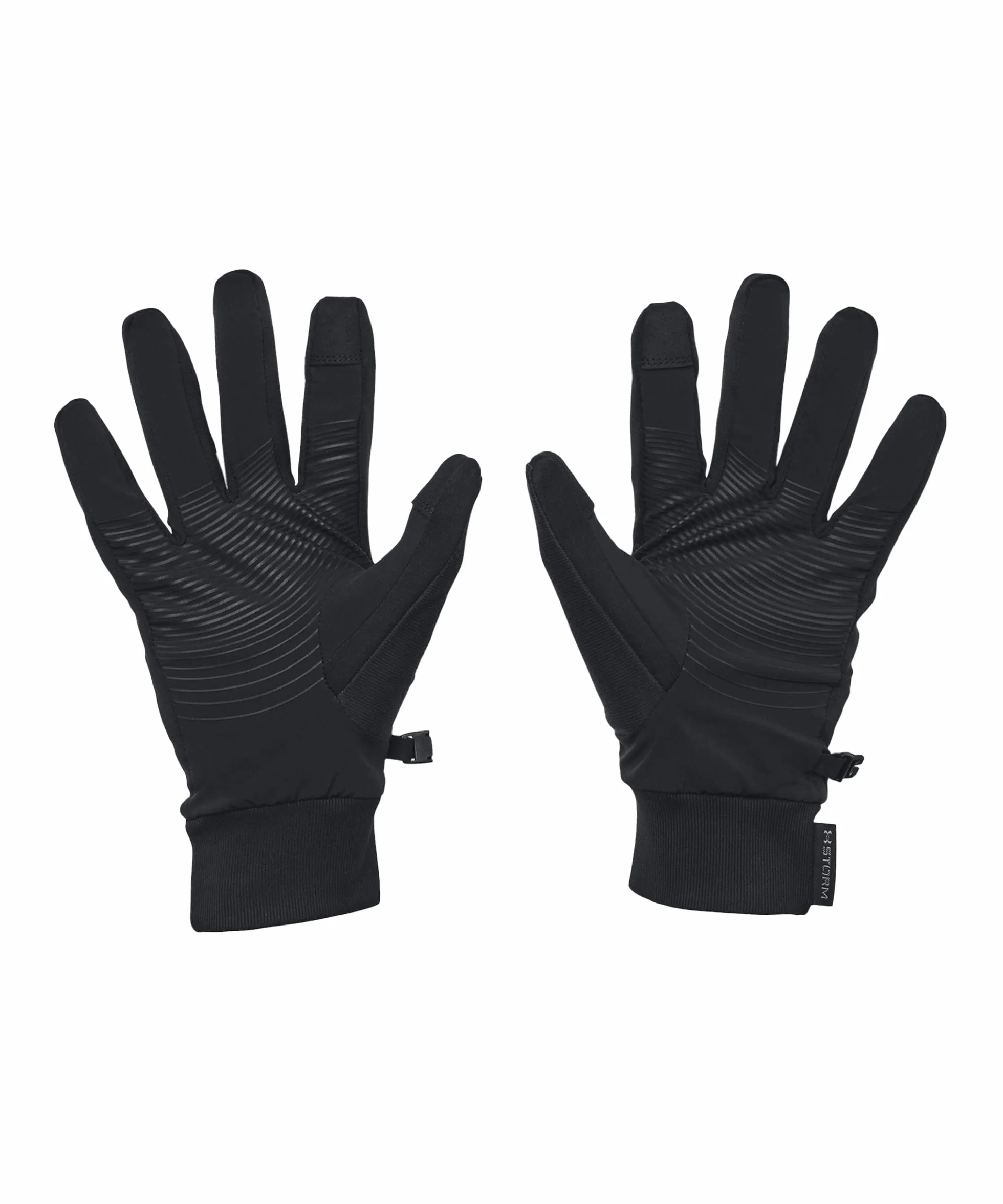 Under Armour Men's UA Storm Fleece Run Gloves Guantes de Dedos completos, Hombre