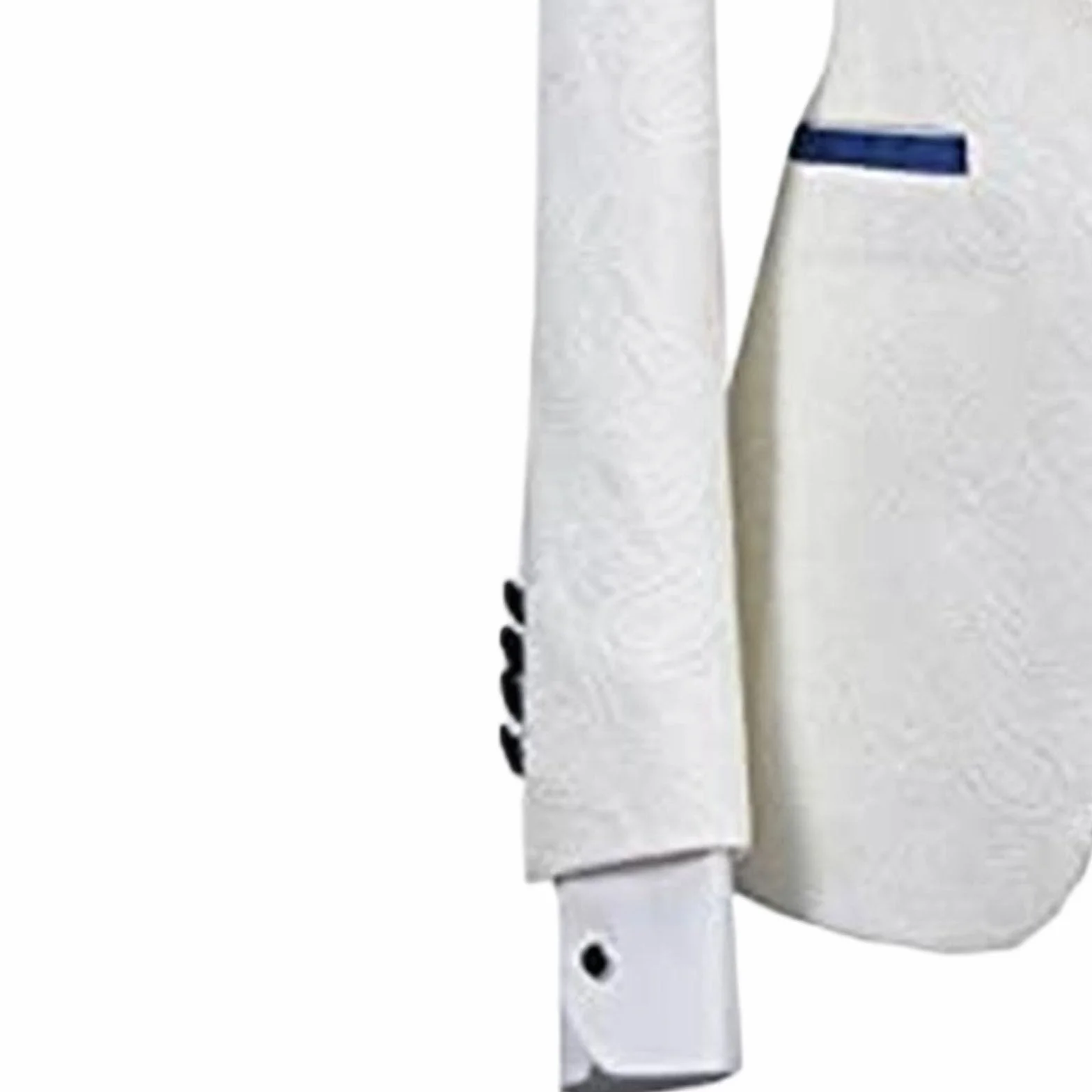 Traje de 3 piezas para hombre, para boda, jacquard, ajustado, 3 piezas, cuello jacquard, pantalones de esmoquin y chaleco