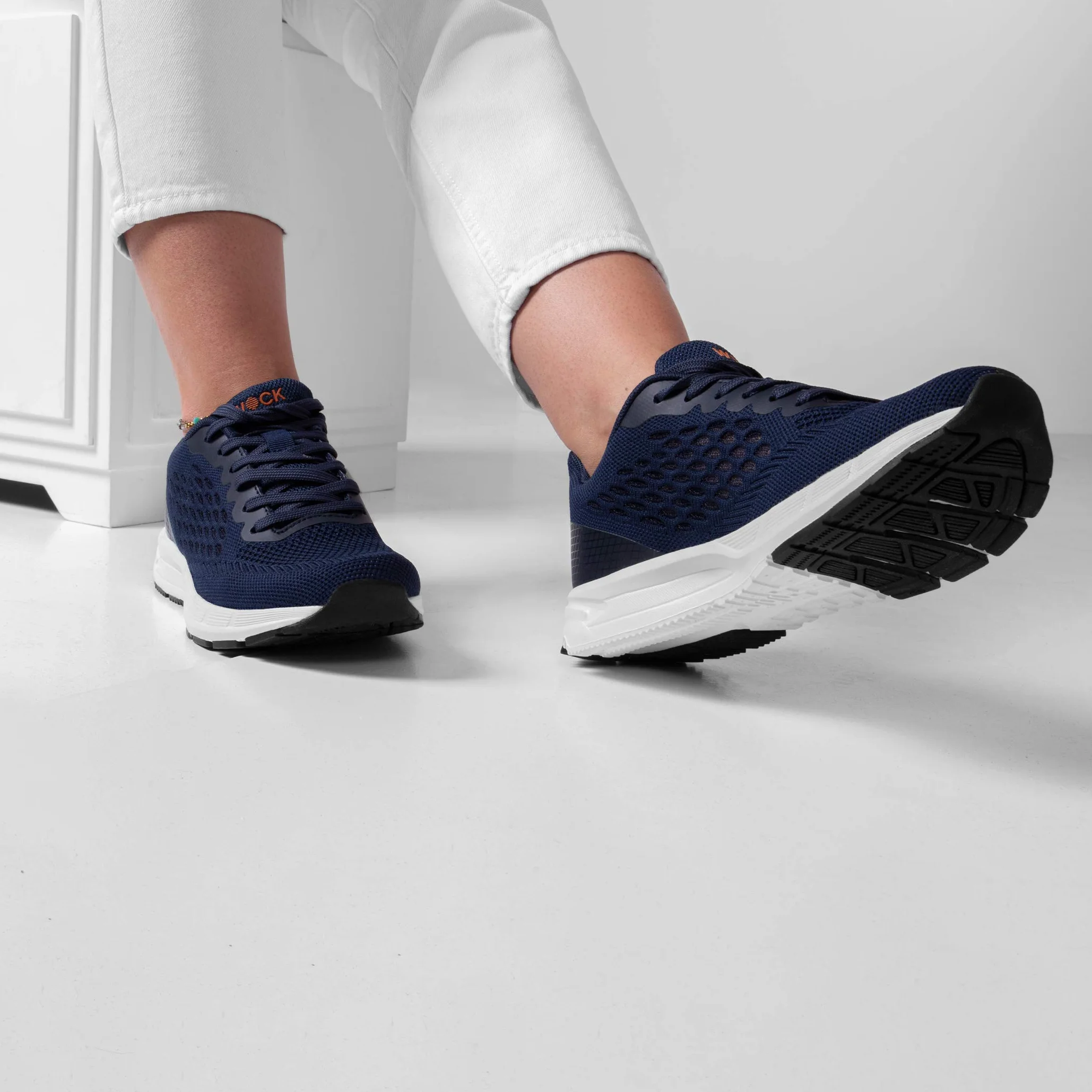 WOCK BREELITE Zapatilla de Trabajo Muy Ligera e Transpirable de Hombre y Mujer, Zapatillas Comodas para Trabajar