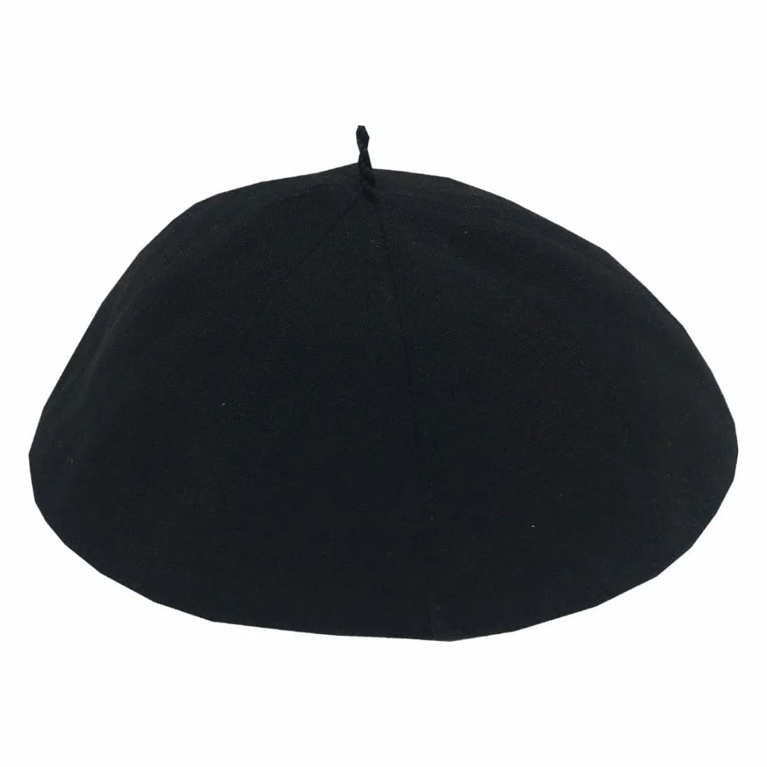 Desconocido Solideo de color negro para sacerdotes(XL)