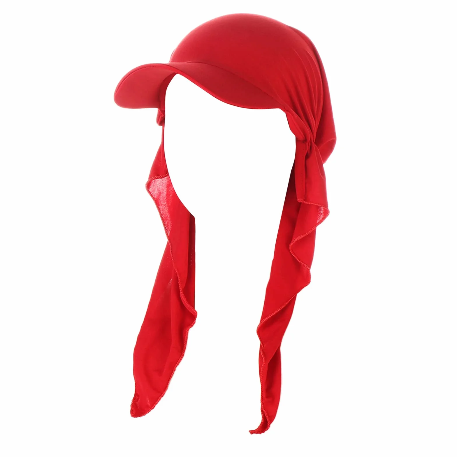 Generisch La Cap Blue Casual Headwear - Gorra turbante musulmana para mujer, gorra turbante para niños, 47 cm