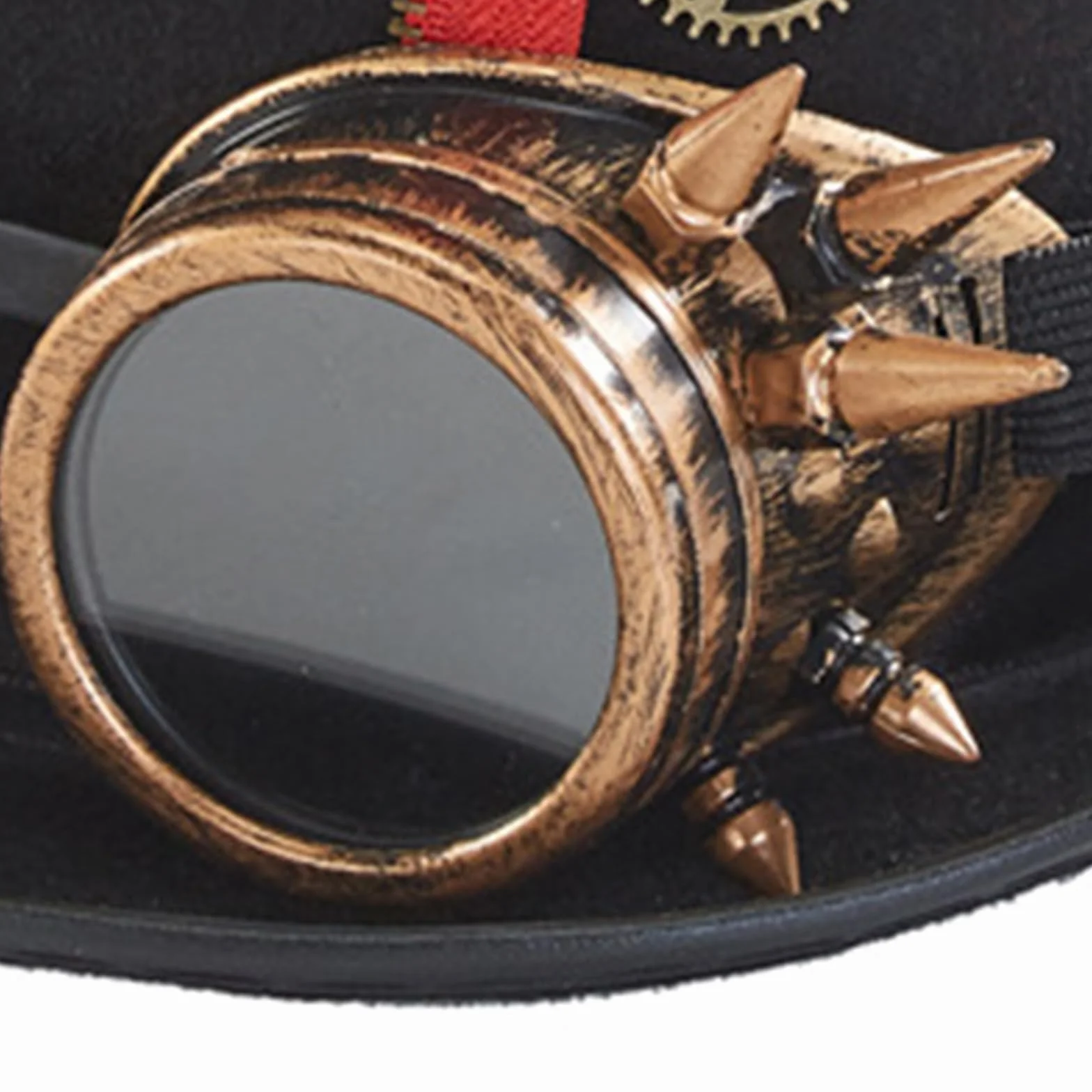 Sombrero de Copa Steampunk con Gafas Sombrero Steampunk Sombrero de Viajero del Tiempo Steampunk Accesorios Steampunk Sombrero Bombín Steampunk