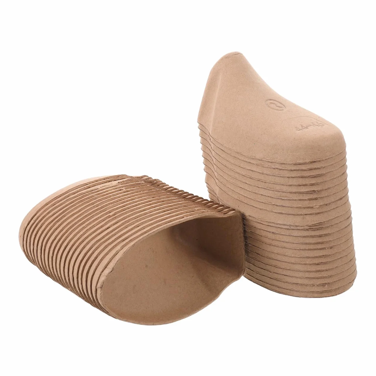 Lurrose 20 Pares Plantillas Diseño Ajustado y Antiarrugas Moldeadoras de Pulpa de Papel en Eu 41-43 para Zapatos y Botas para Hombres y Mujeres para Exhibición