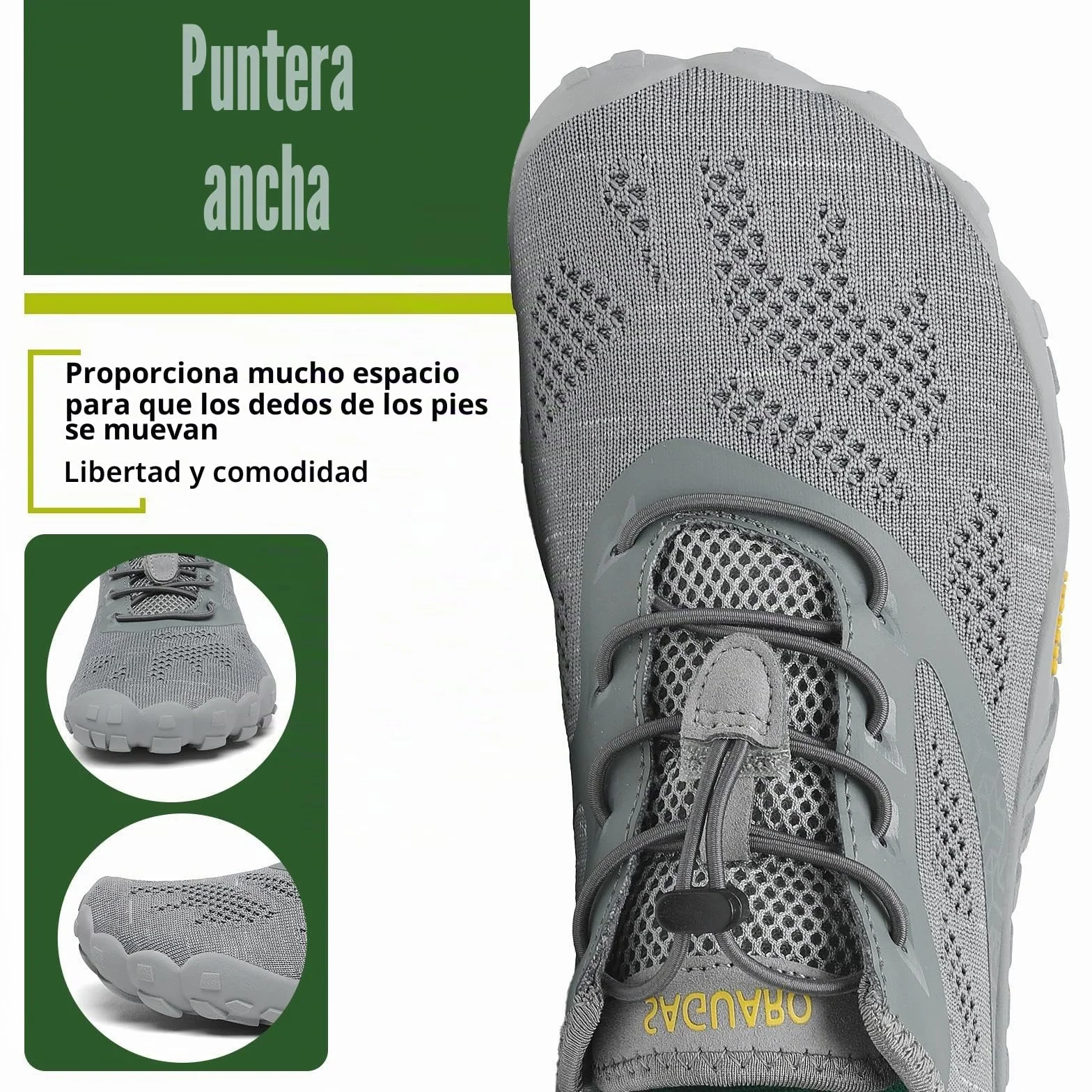 SAGUARO Zapatos Barefoot Hombre Zapatillas Minimalistas Mujer Calzado Trail Running