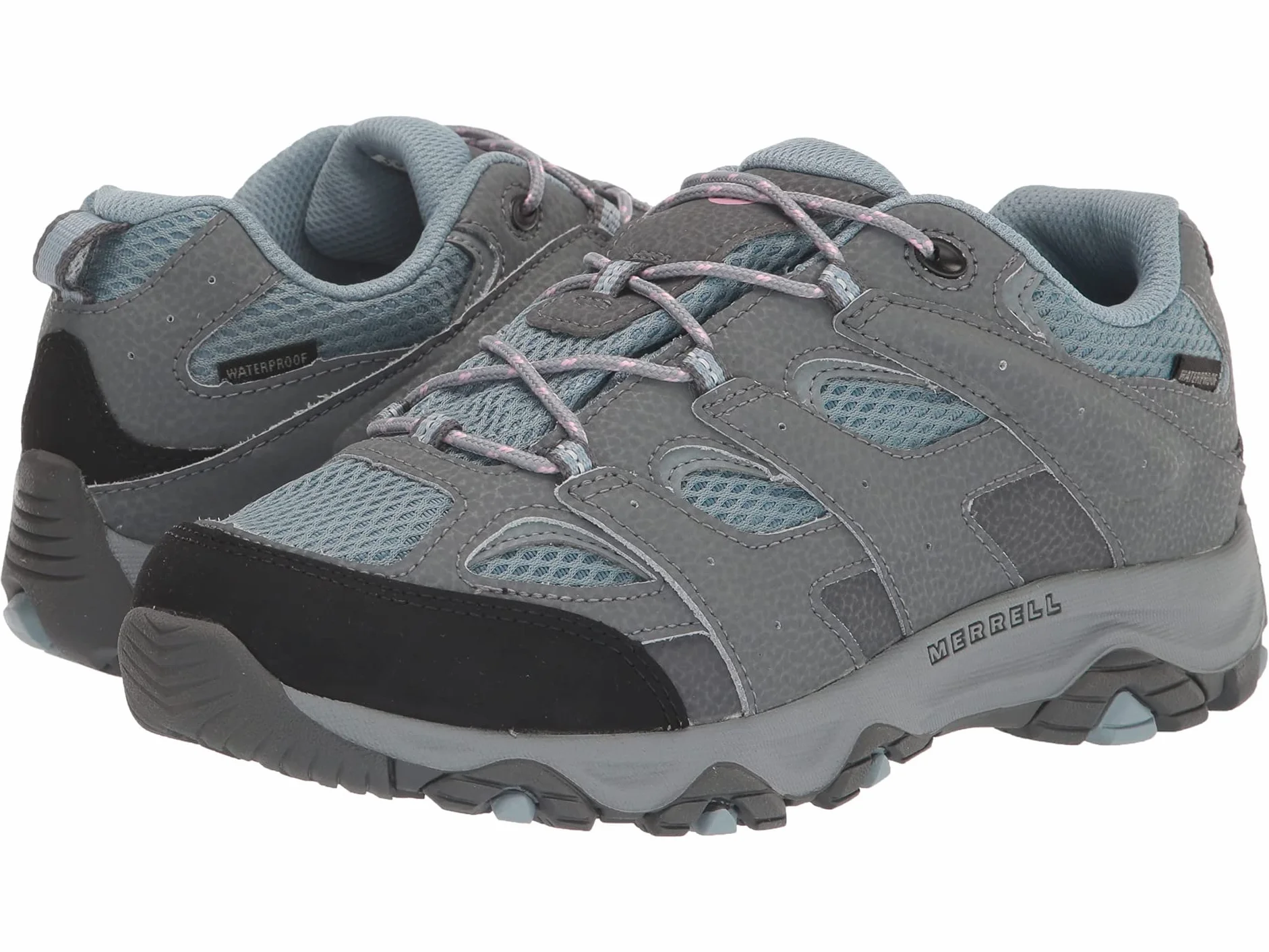Merrell Moab 3 Low - Zapatos de Senderismo Impermeables para niños
