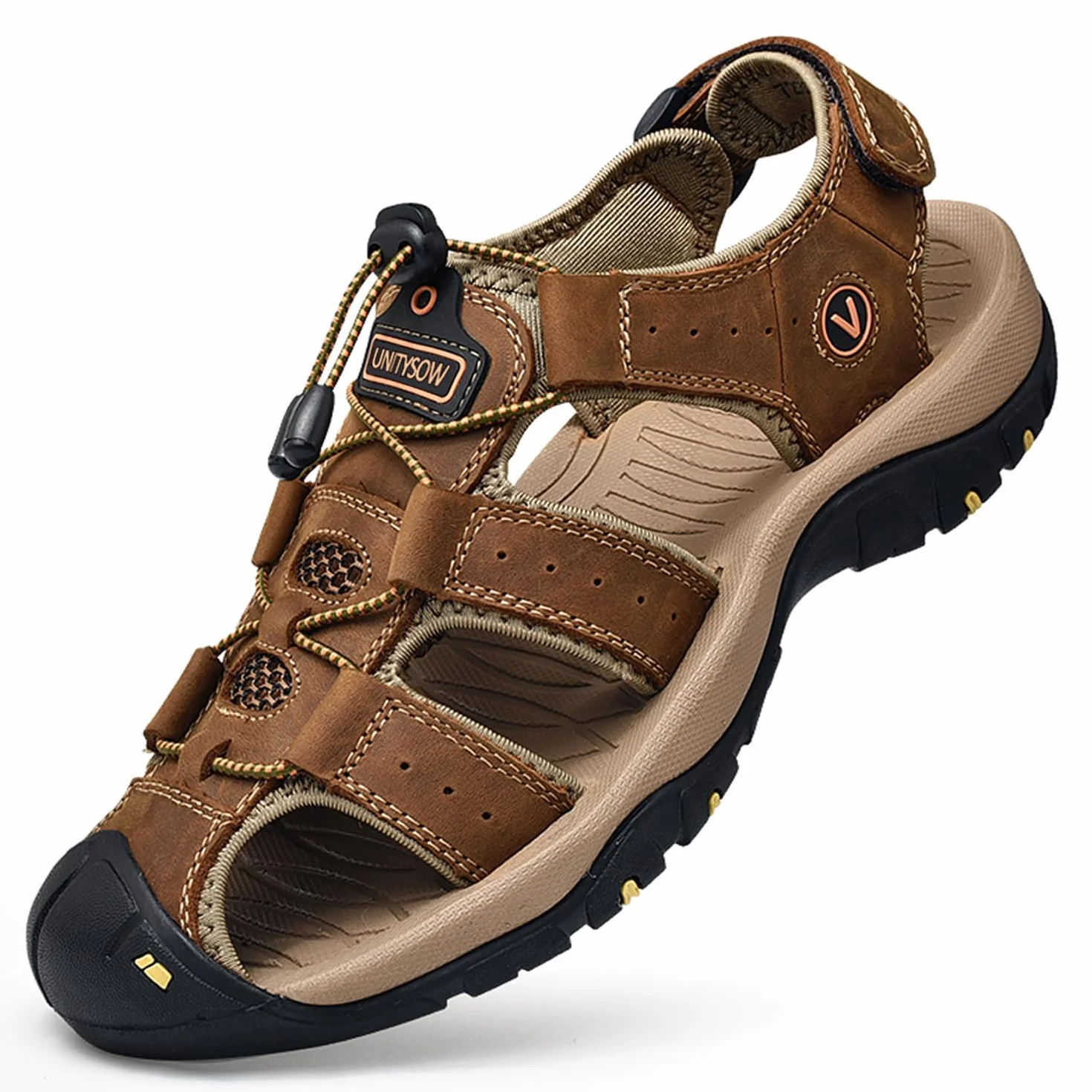 Sandalias Hombre Verano Sandalia de Senderismo Deportivas Sandals Casual Ligero Sandals de Playa 39-46