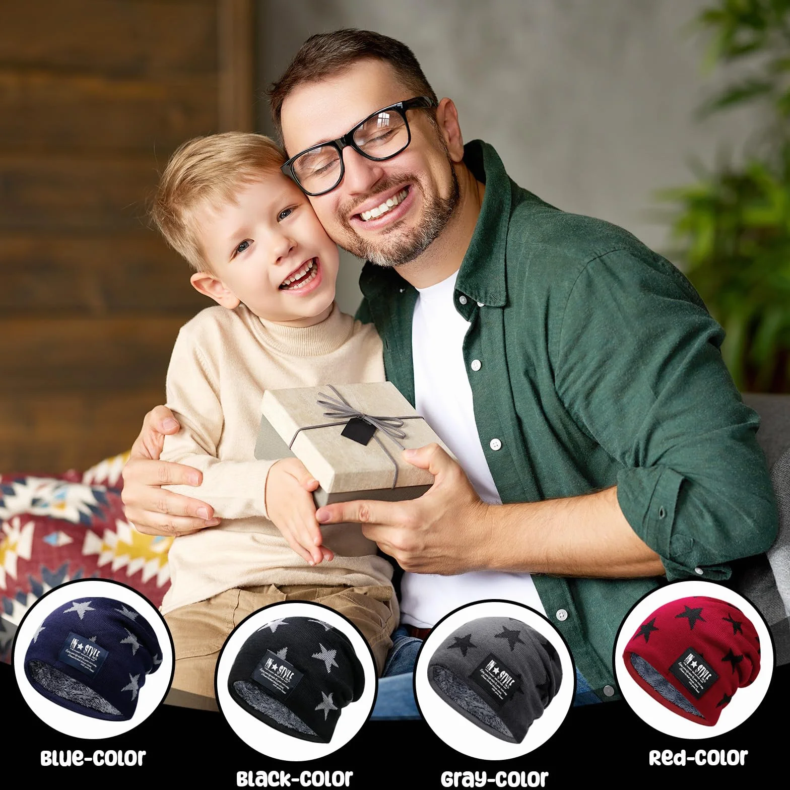 Gorro de Invierno y Braga Cuello Niño, Sombrero de Invierno Bufanda para Niños, Conjunto de Gorro y Bufanda de Tubo Regalo Para Niños Niñas 5-14 Años