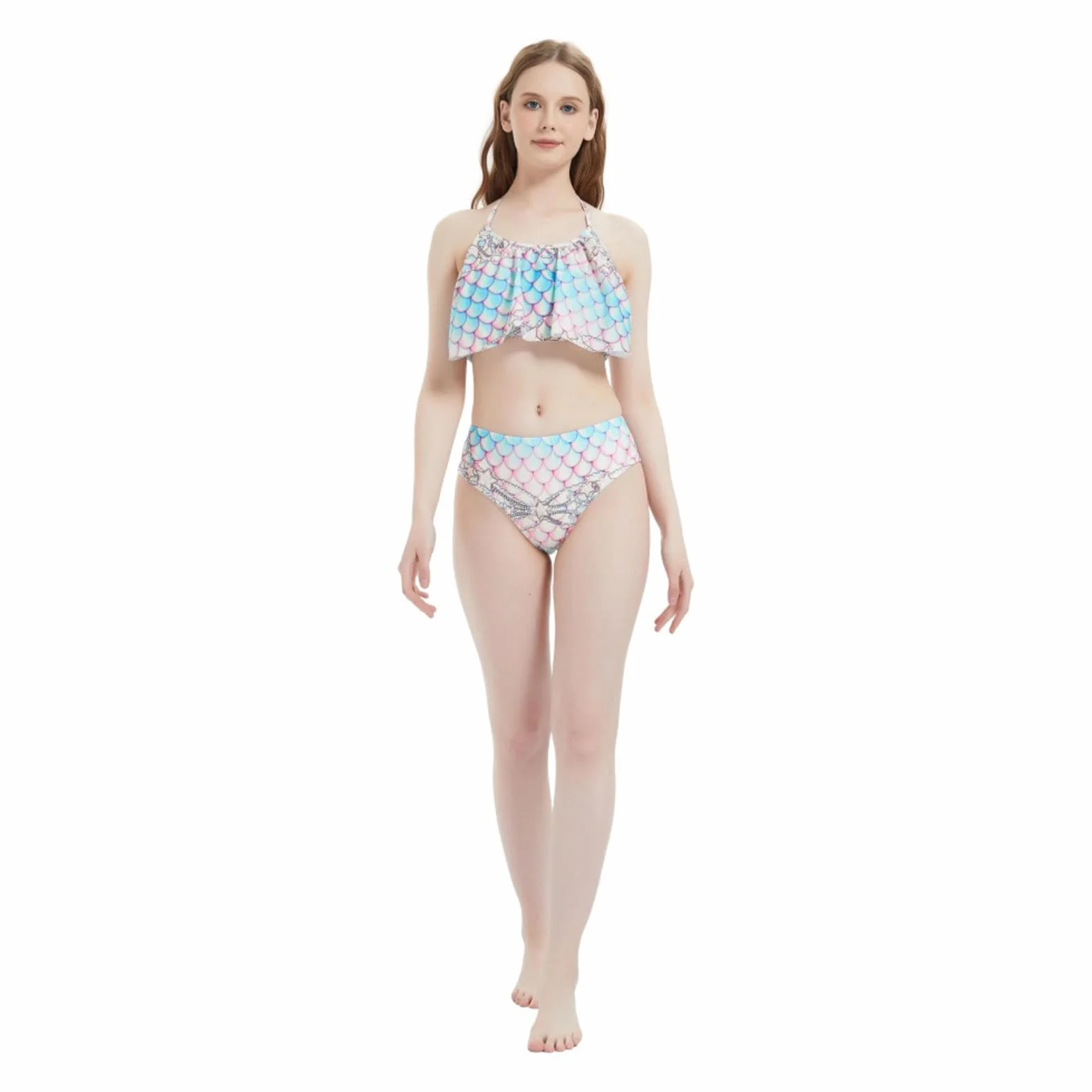Lindo Conjunto Conjuntos Para NiñAs DiseñO Elegante Y Moderno Ideal Para Piscina Y Mar.,E-130