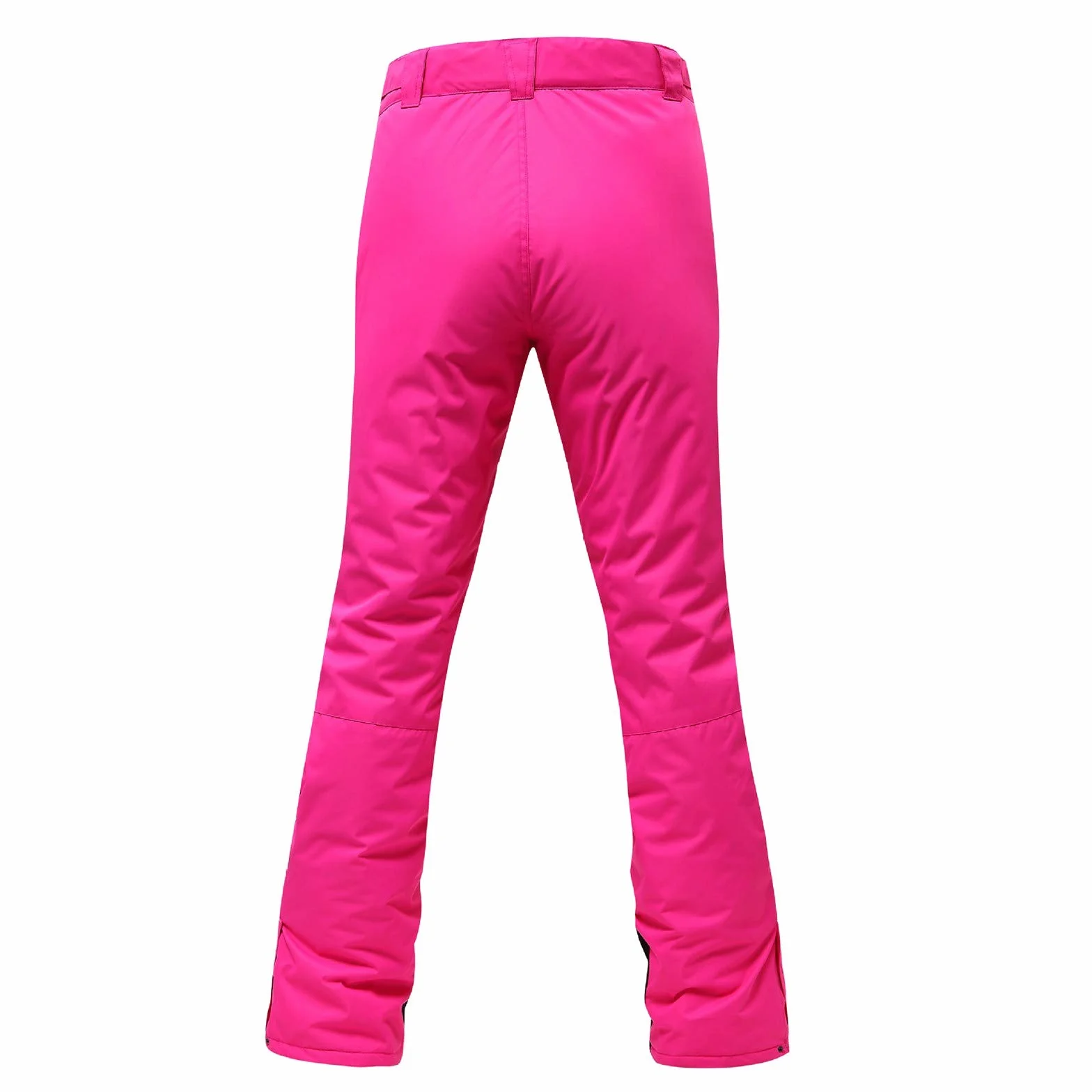 Pantalones de softshell para mujer, para invierno, bicicleta, nieve, para invierno, impermeables, con tirantes ajustables, pantalones de esquí, cintura alta, con botones, pantalones de trekking