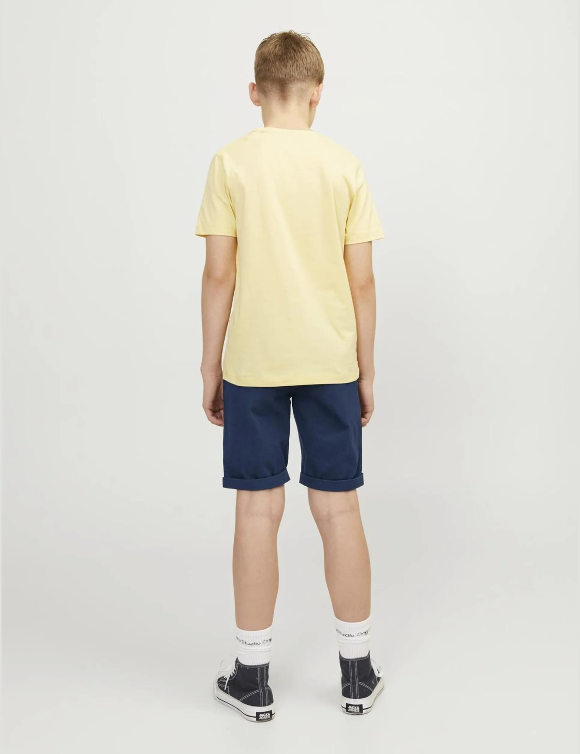 Jack & Jones Jpstdavid Jjchino Pantalones Cortos AKM Sn Jnr - Pantalones Cortos Chinos Niños