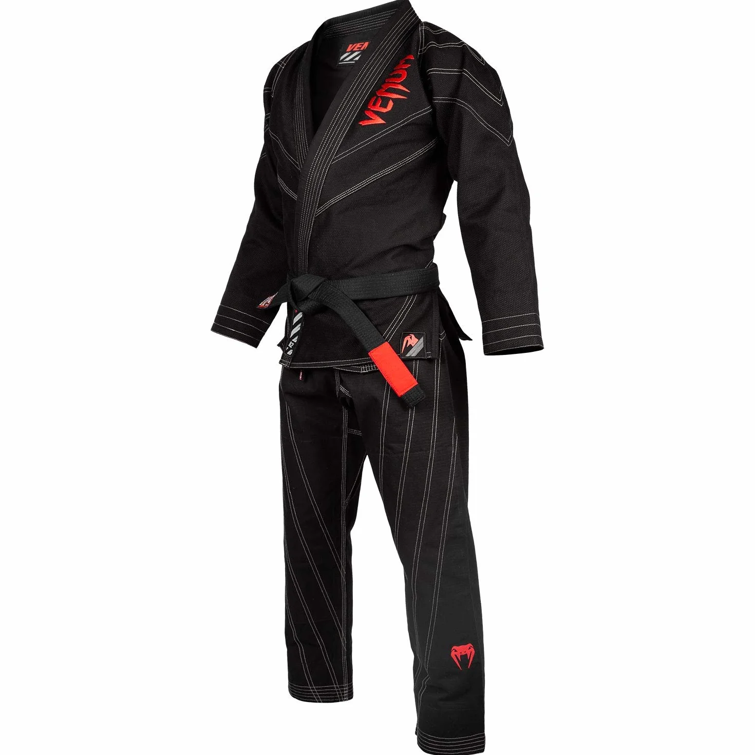VENUM Power 2.0 Kimono De Jiu Jitsu Brasileño/BJJ Gi, Unisex Adulto, Negro, A3.5