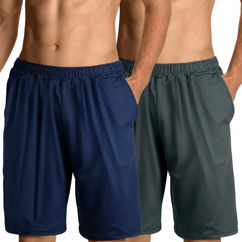 Aomig Pantalon Pijama Corto Hombre, Shorts de Pijama con Bolsillos, Pantalon Corto Casa Hombre Pantalones Cortos Verano Hombre Elástico