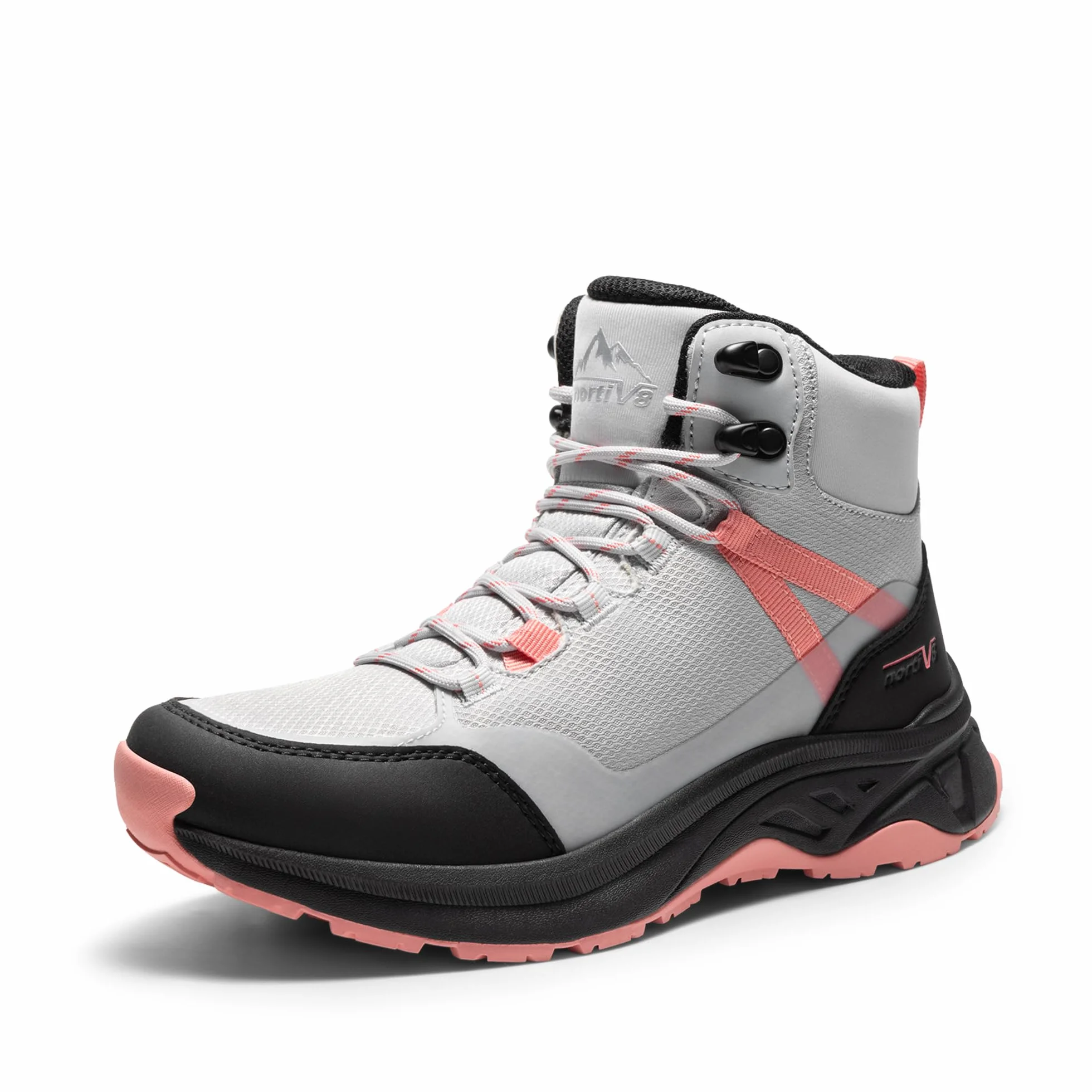 NORTIV 8 Botas de Senderismo Mujer Impermeables Botas Transpirables Trekking Botas Montaña Ligeros al Aire Libre Antideslizantes
