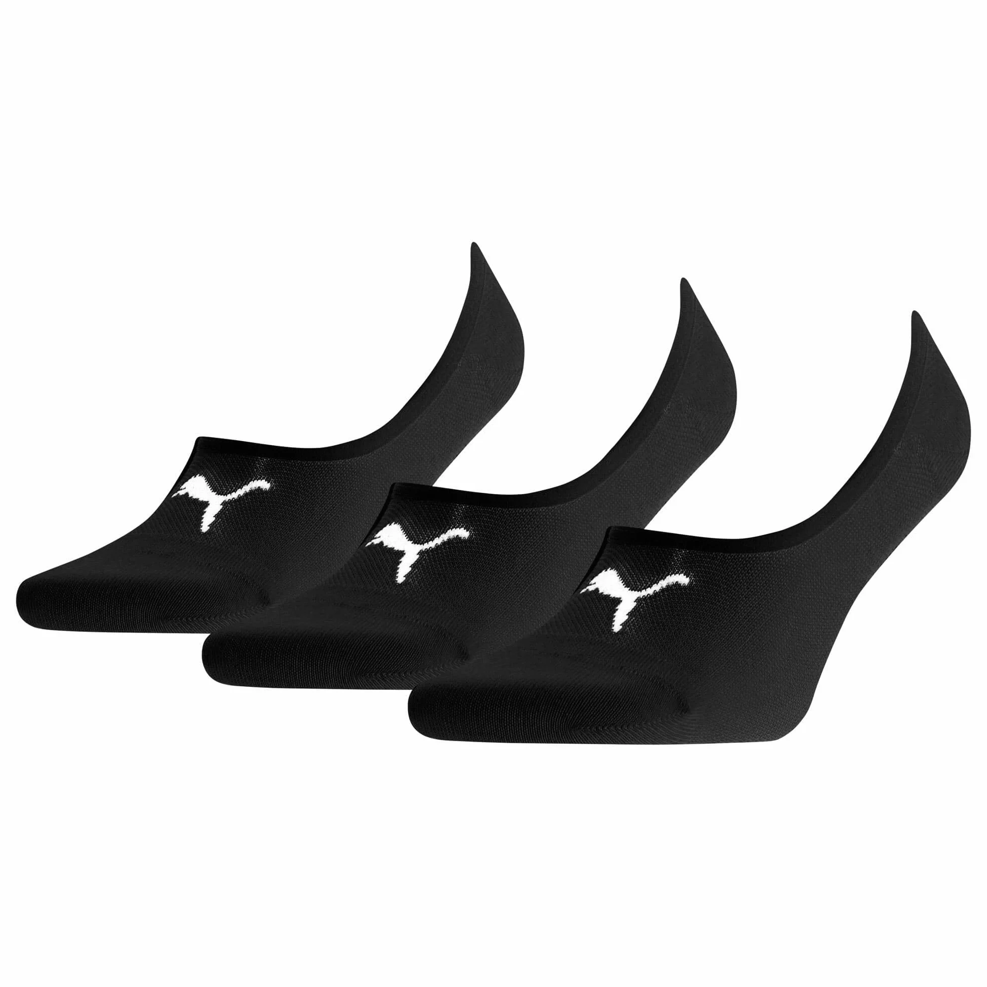 PUMA Calcetines unisex Footie (paquete de 3)