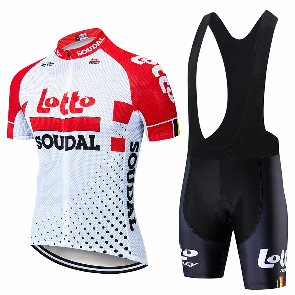 Ropa Ciclismo Hombre Verano, Transpirable y de Secado rápido Maillot Ciclismo y Pculotte Ciclismo con 3D Gel Pad para Bicicleta de Carretera y MTB