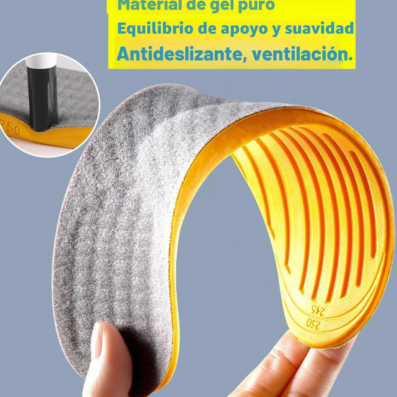 Goofort Plantillas ortopédicas 4 en 1 para corregir la postura, plantillas de gel para pies planos, soporte de arco ortopédico, sobrepronación, supinación, fascitis plantar, metatarsalgia X/O, valgus
